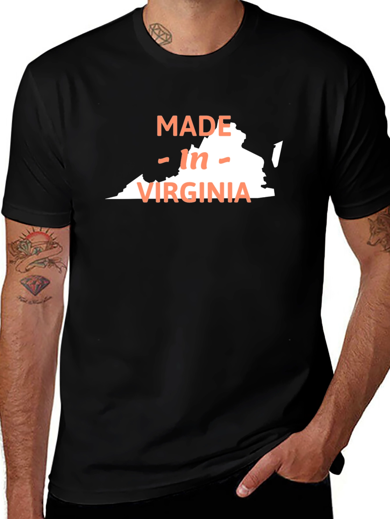 Made in Virginia T-Shirt, State Pride Tee