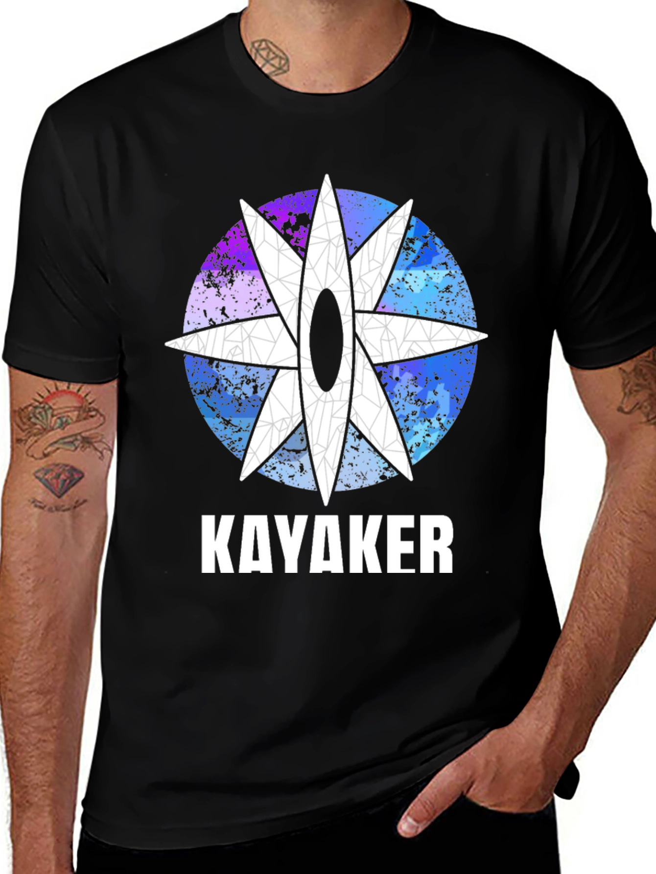 Variant 18 of Kayaker Graphic T-Shirt - Unique Design