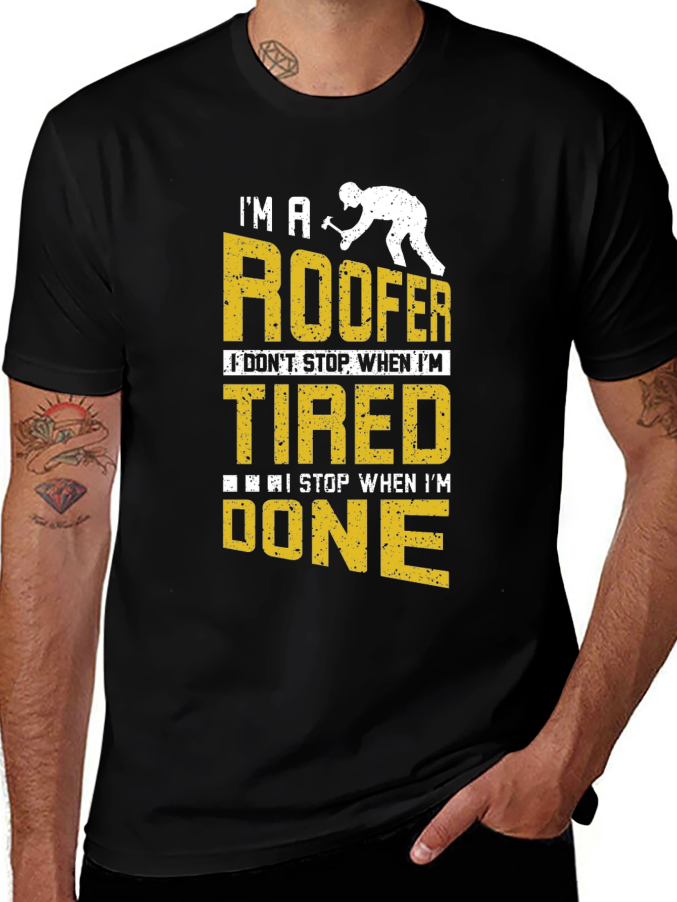 Variant 12 of I'm a Roofer T-Shirt