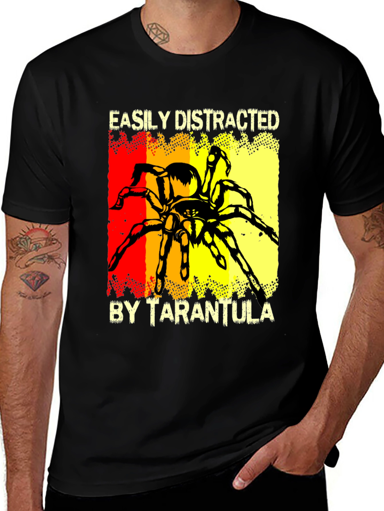 Variant 6 of Easily Distracted by Tarantulas T-Shirt
