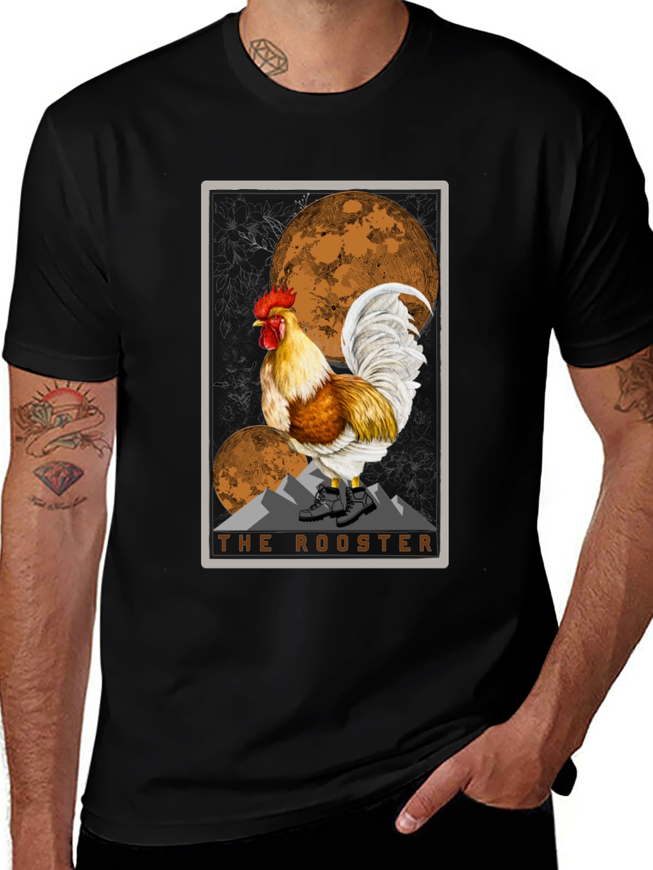 Variant 23 of The Rooster Graphic T-Shirt