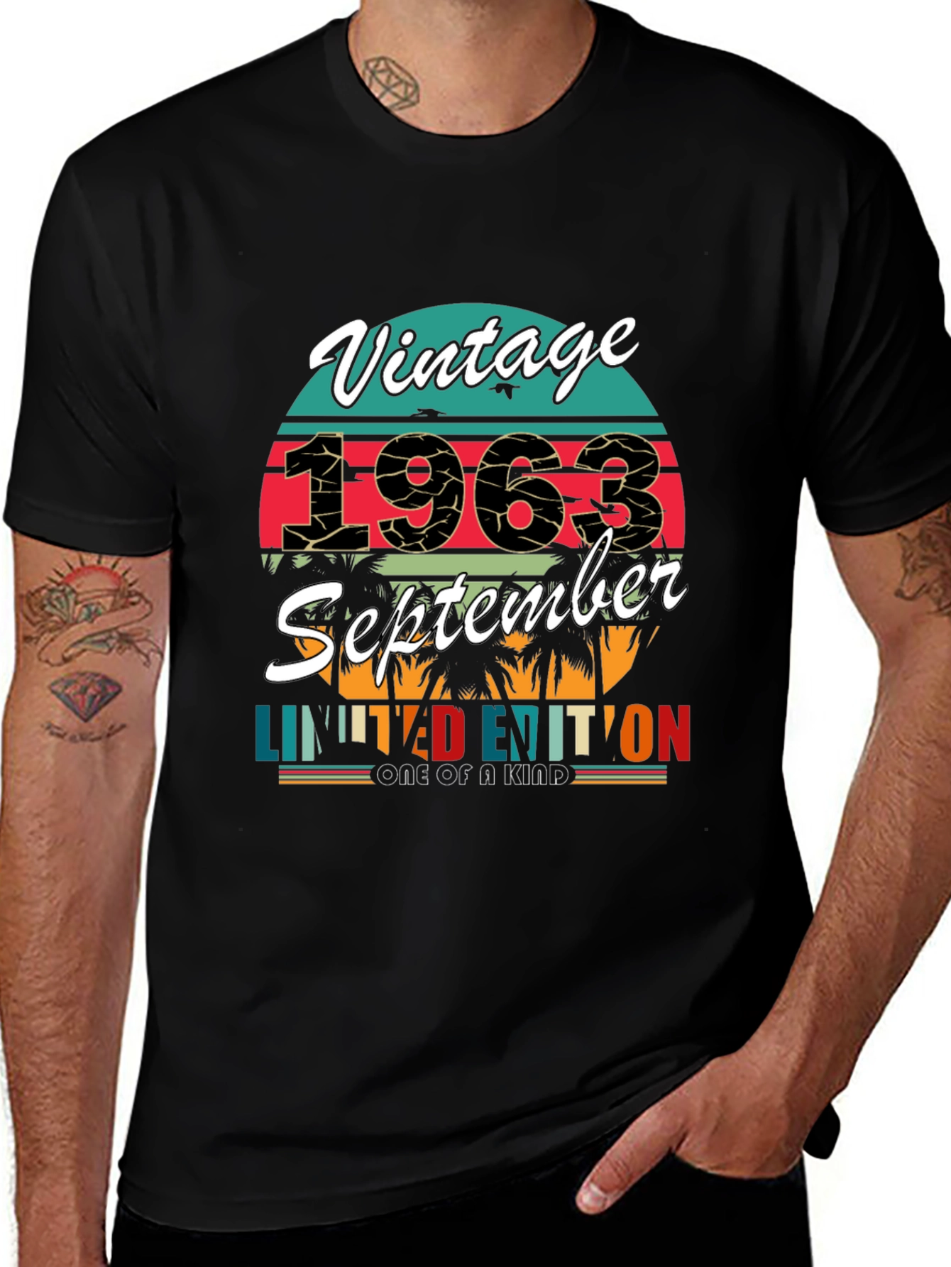 Variant 10 of Vintage 1963 September Limited Edition T-Shirt