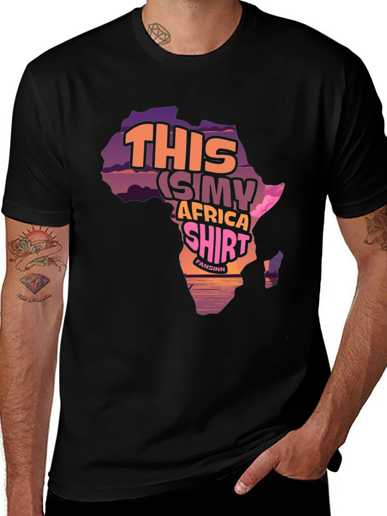 Africa Shirt - SIMY T-Shirt for Geography Lovers