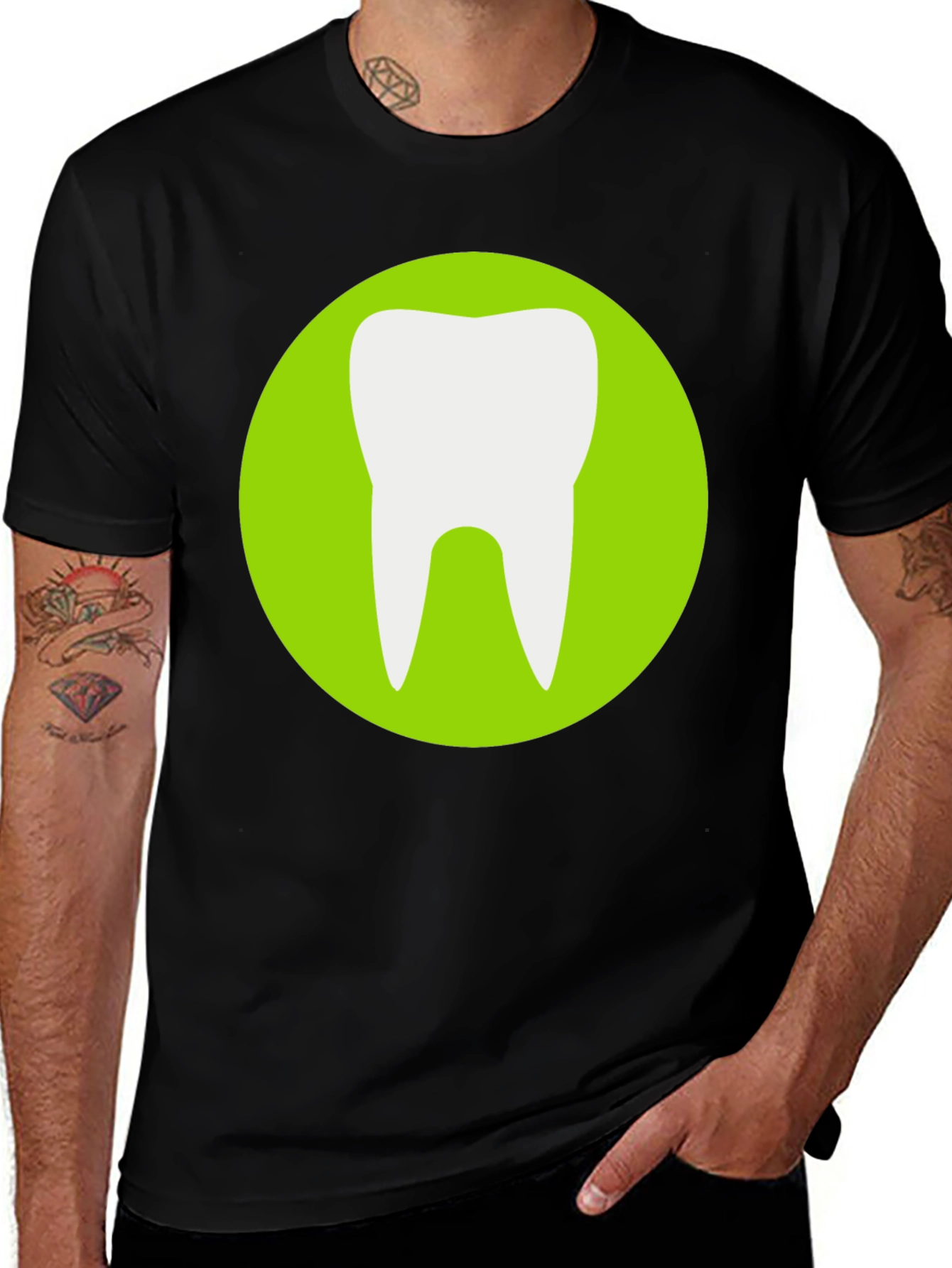 Variant 10 of Dental Graphic Tee - Tooth Design
