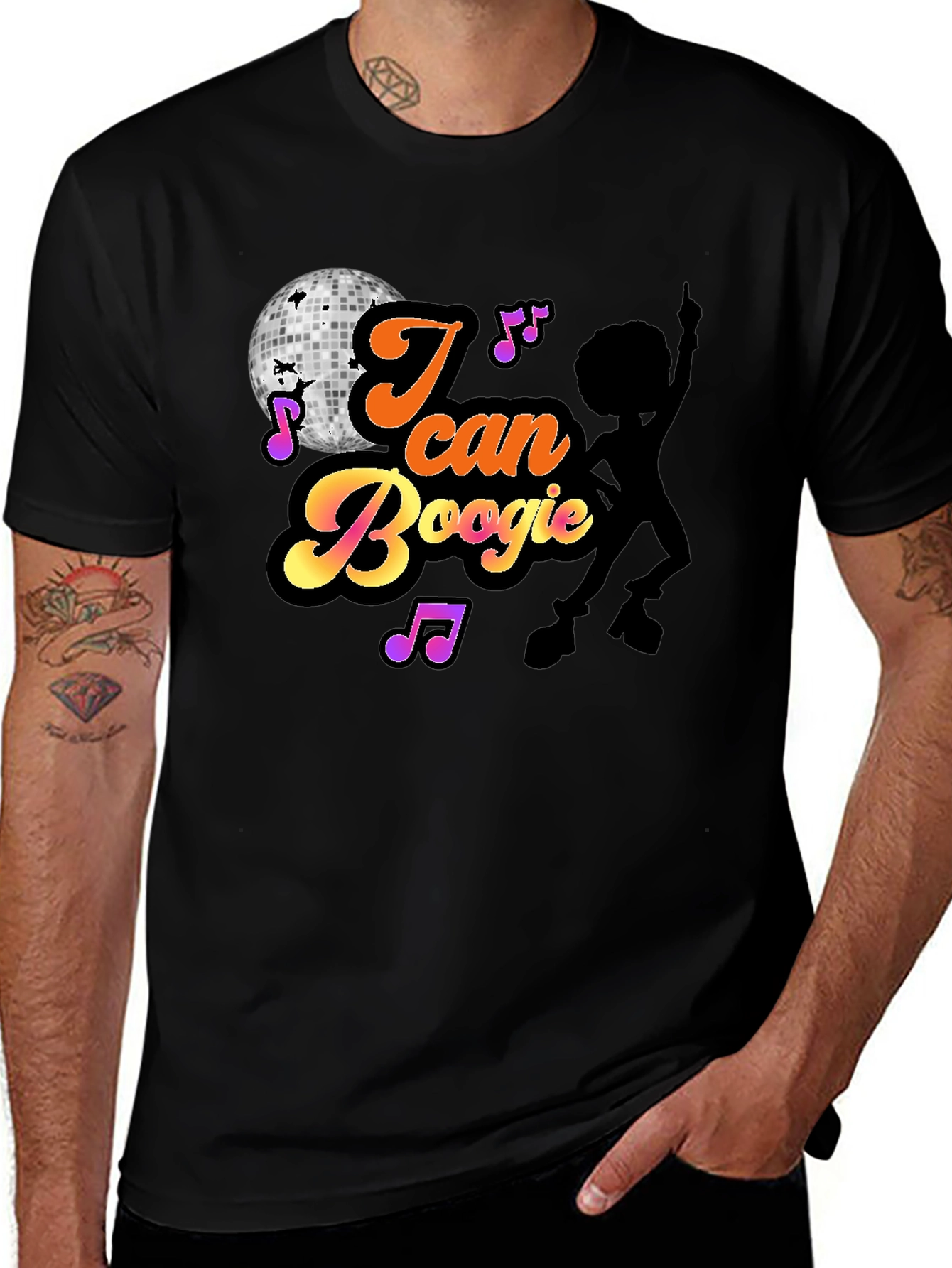 Variant 17 of I Can Boogie Disco Party T-Shirt