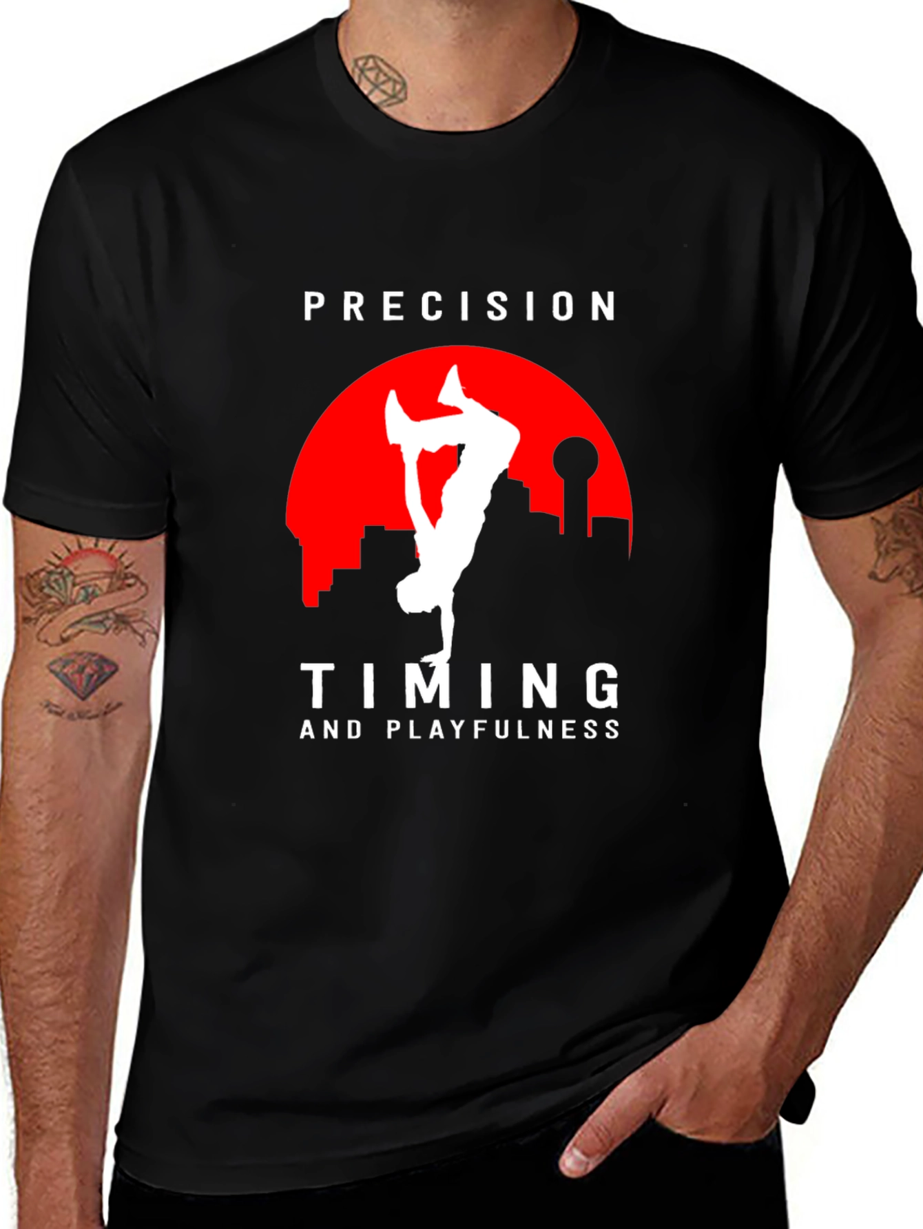 Precision Timing T-Shirt | Dance Silhouette Tee
