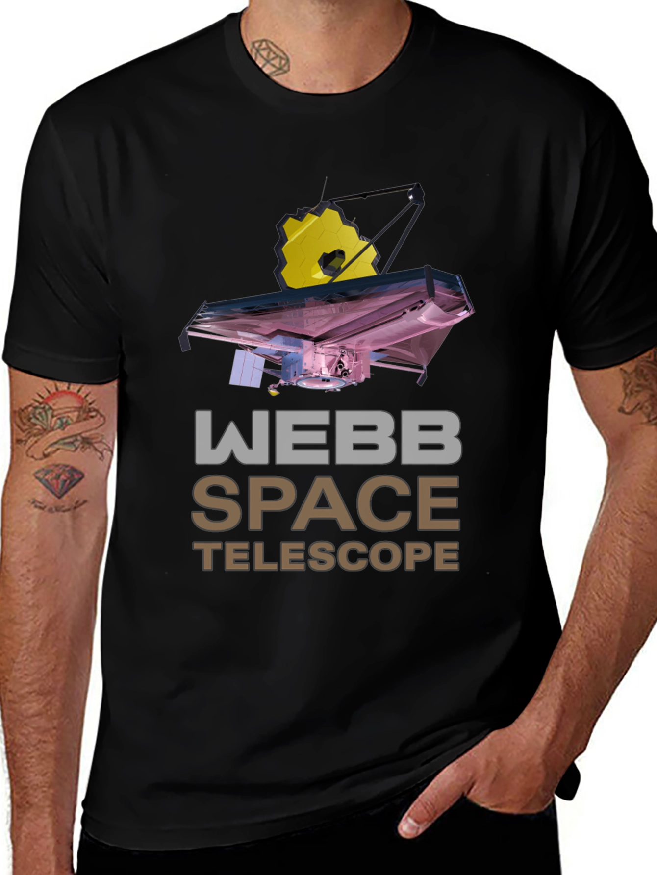 Variant 4 of Webb Space Telescope Graphic Tee
