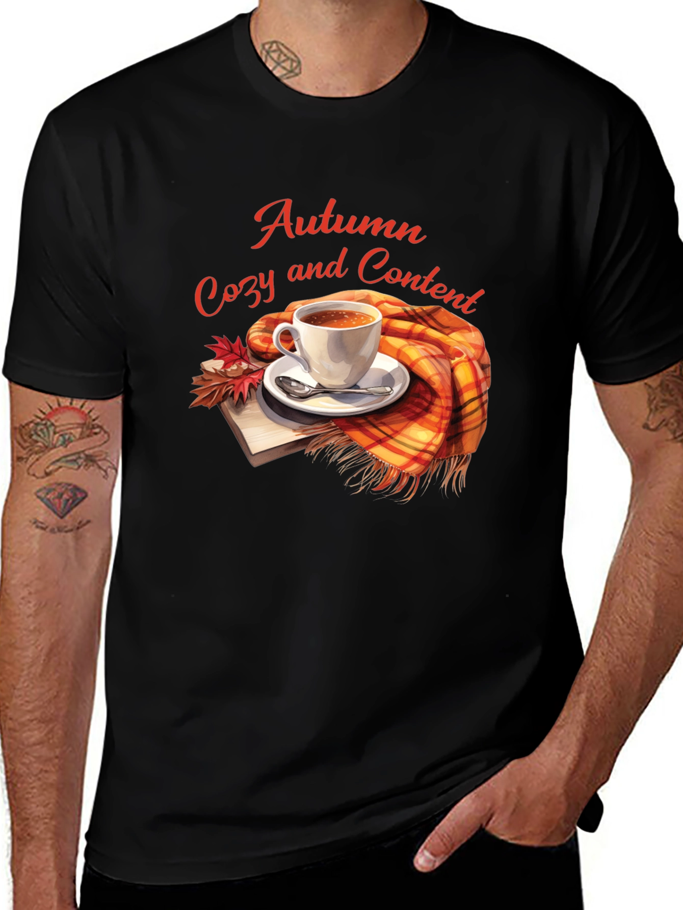 Variant 8 of Autumn Cozy and Content T-Shirt