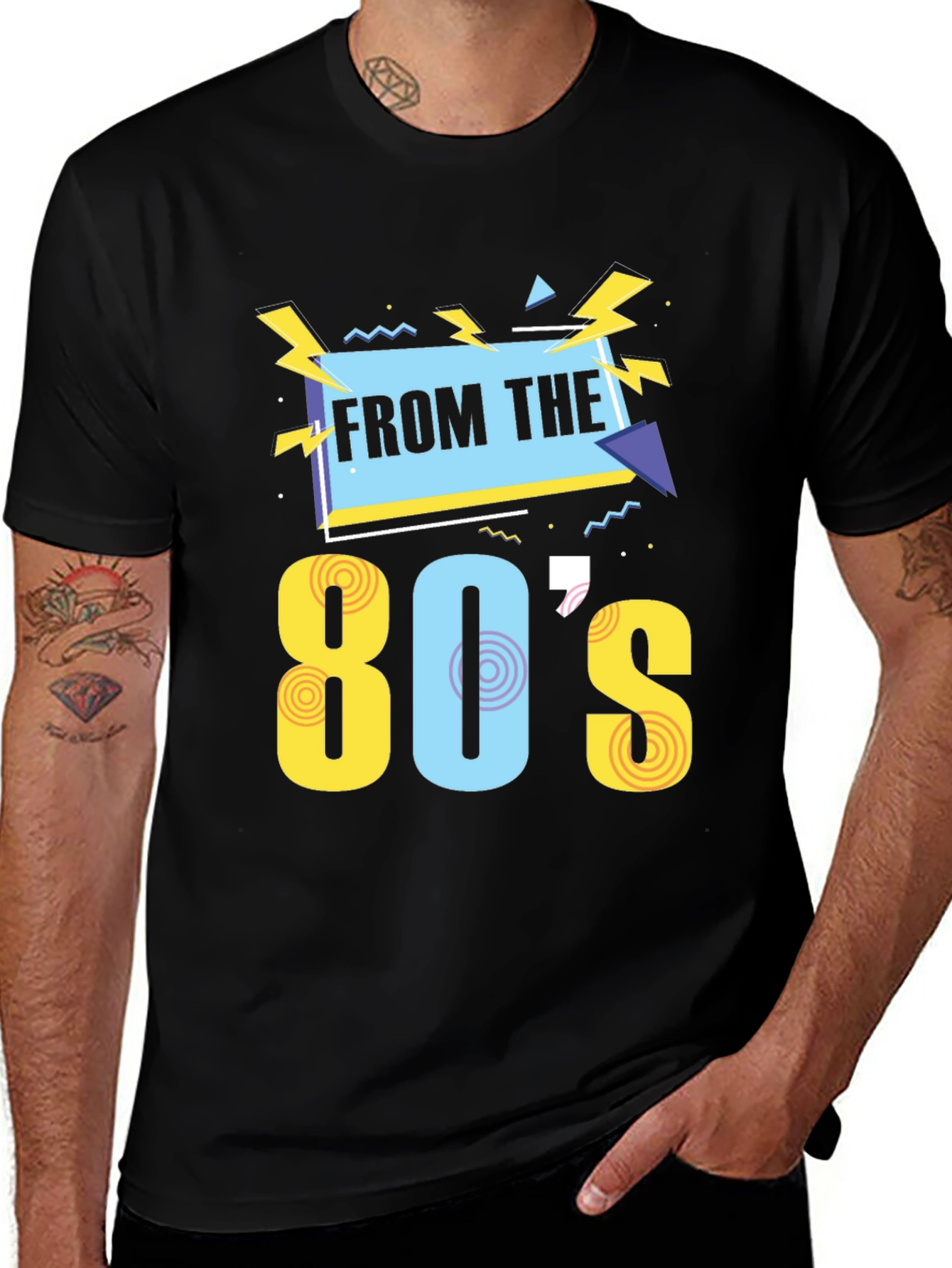 Variant 18 of Retro 80's Graphic T-Shirt - Vintage Style