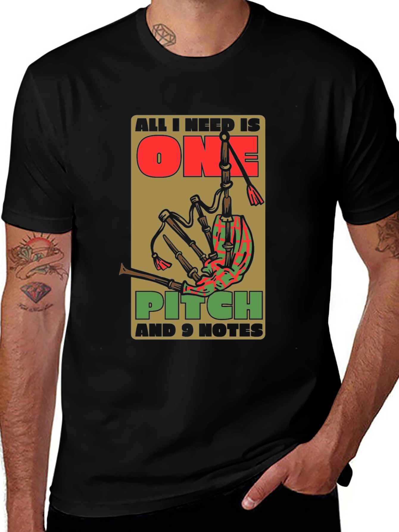 Variant 24 of All I Need is One Pitch T-Shirt