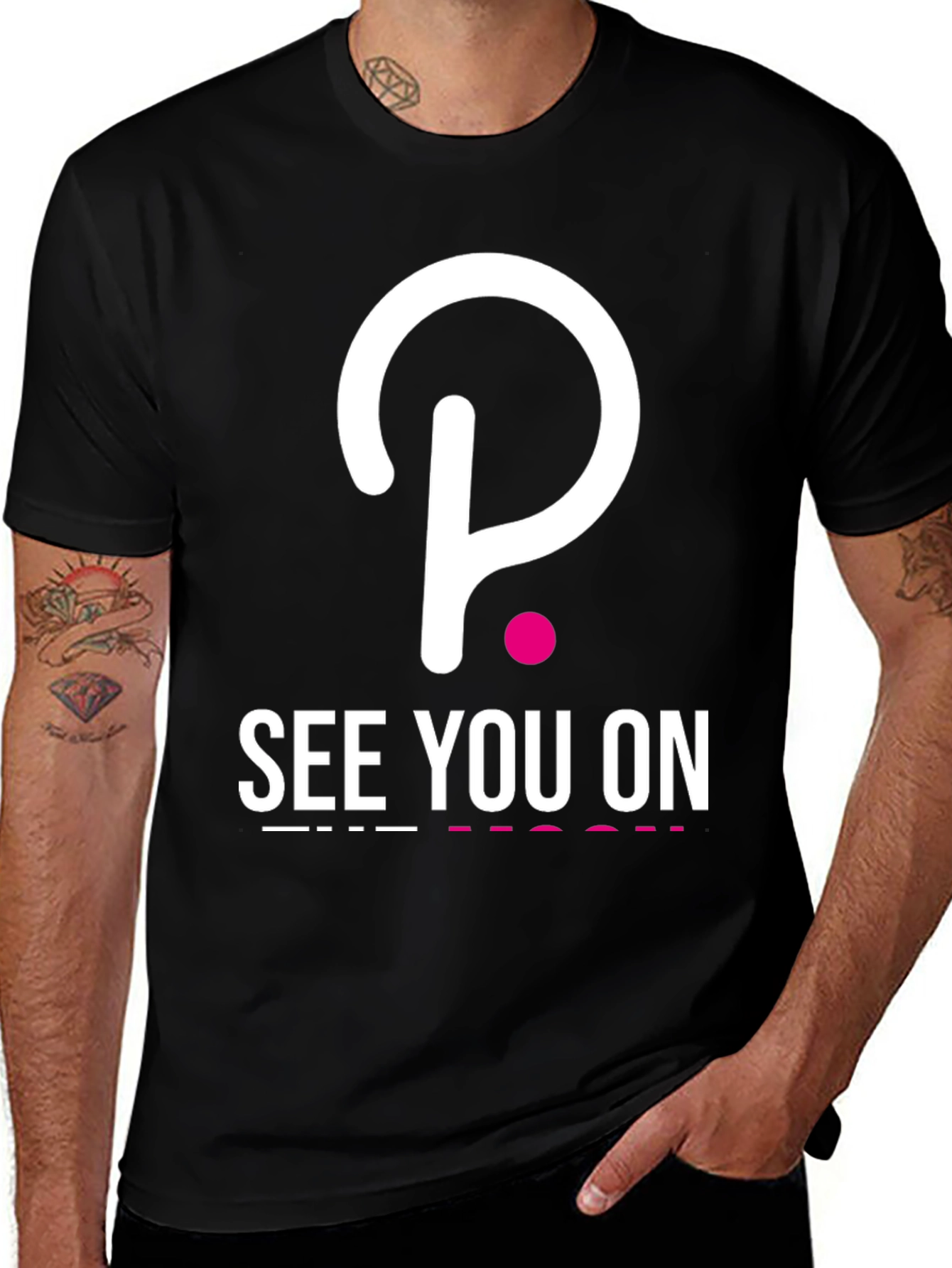 See You On Polkadot T-Shirt | Crypto Graphic Tee