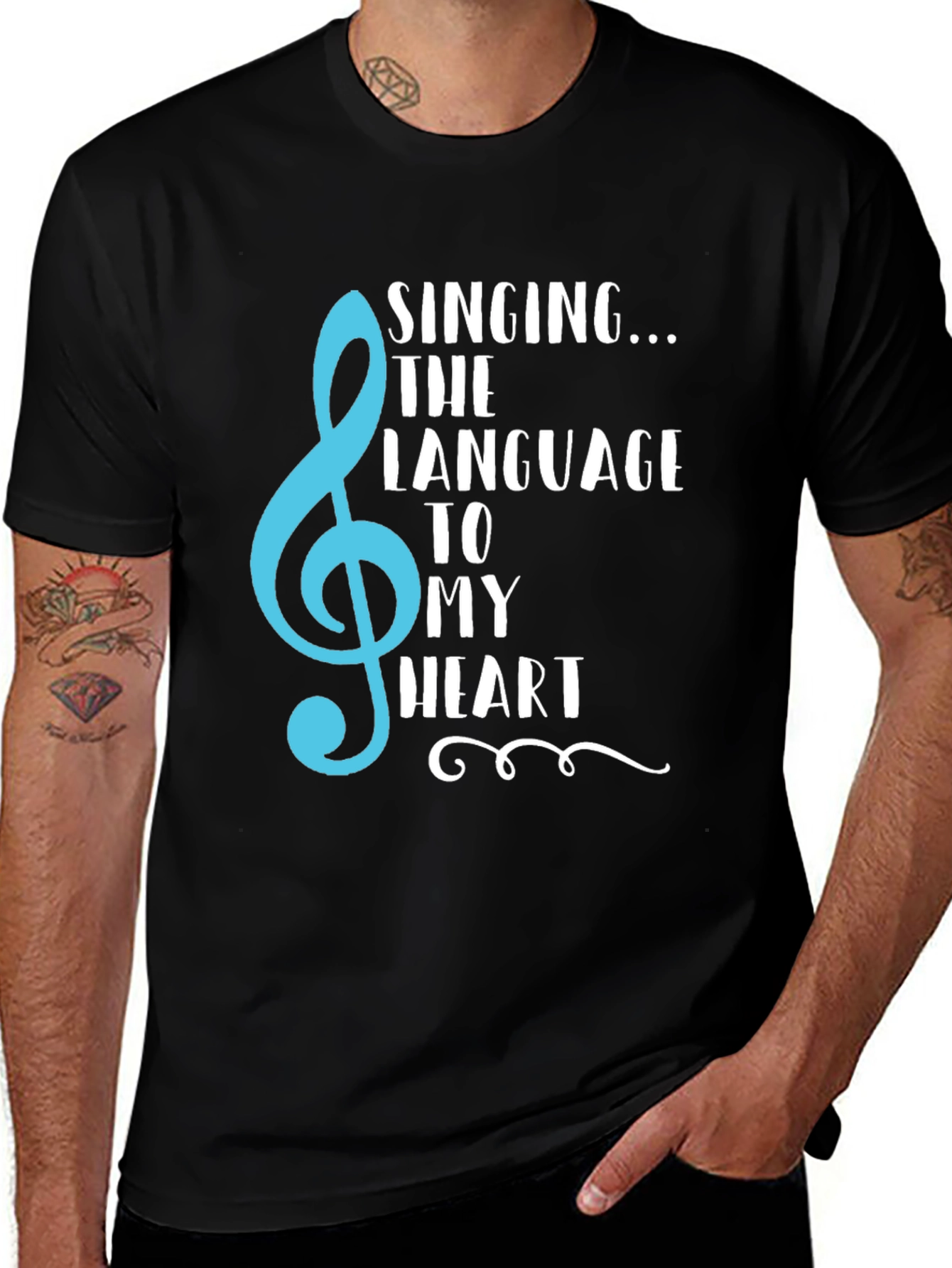Variant 20 of Singing to My Heart T-Shirt