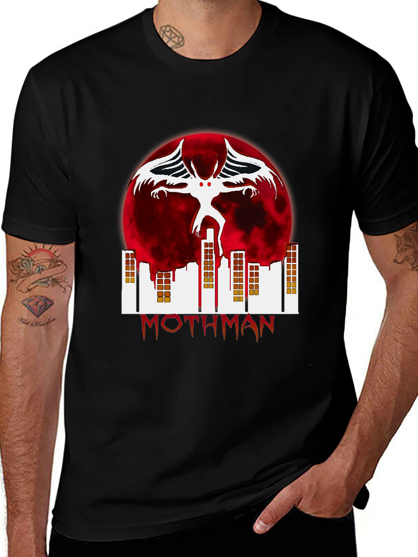 Mothman T-Shirt - Cryptid Urban Legend Tee