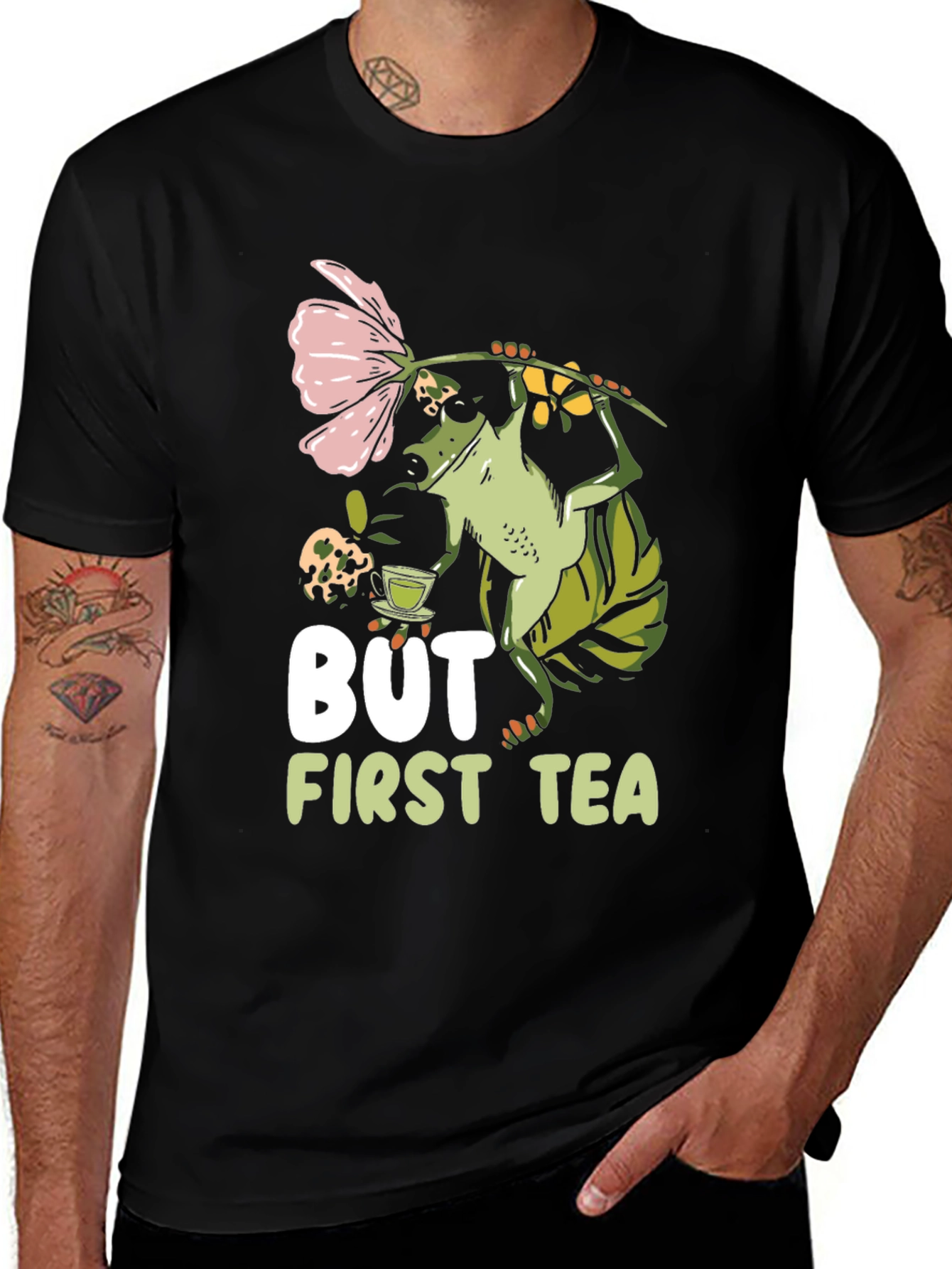 Variant 13 of Frog Lover Tea T-Shirt