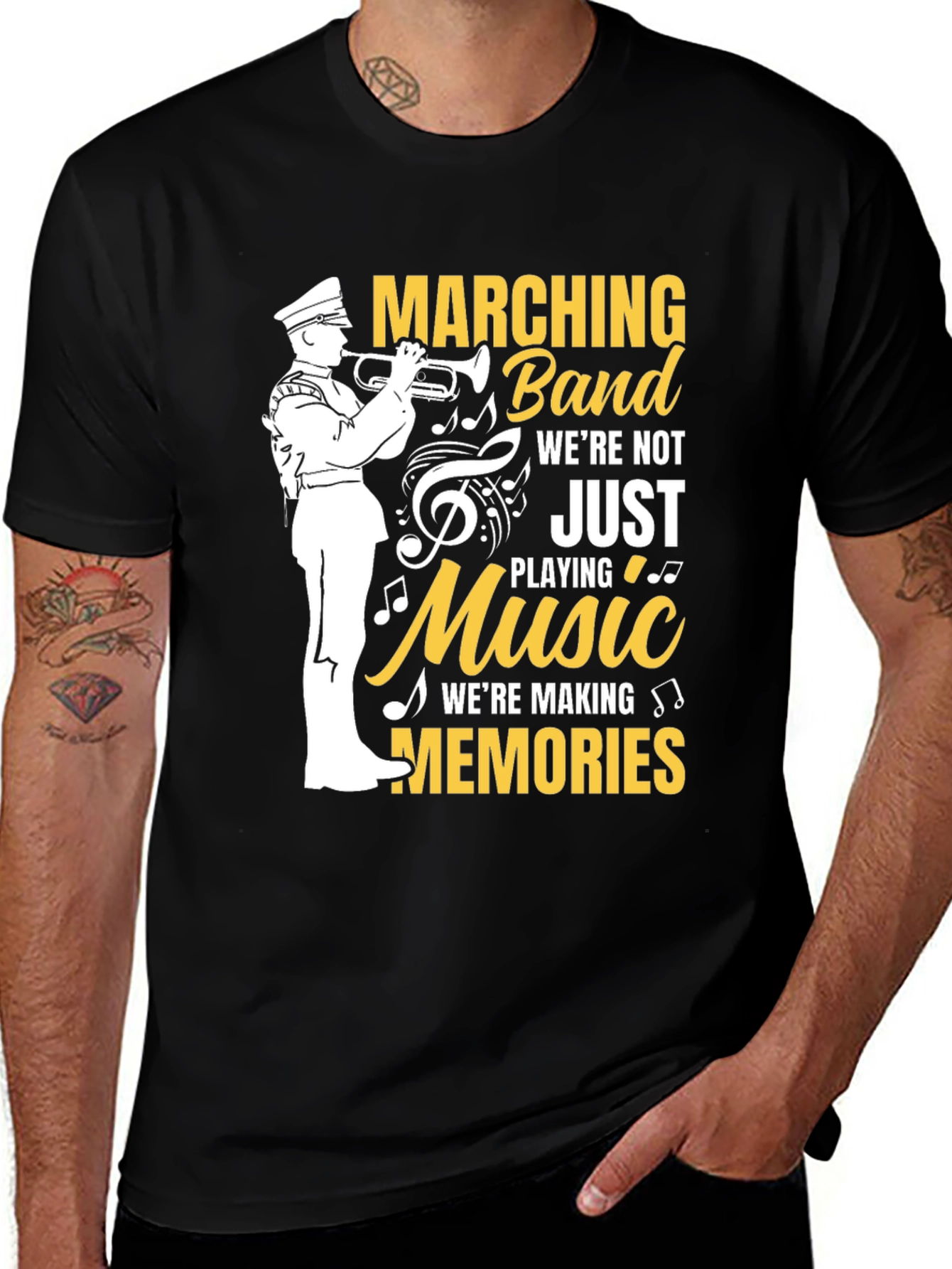 Variant 29 of Marching Band Music Lover T-Shirt