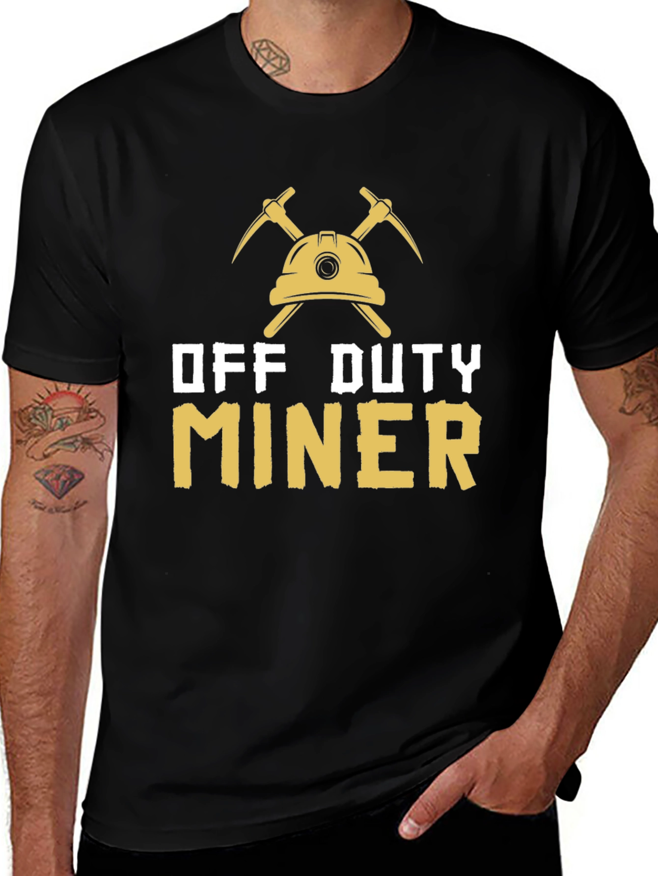 Variant 4 of Off Duty Miner T-Shirt