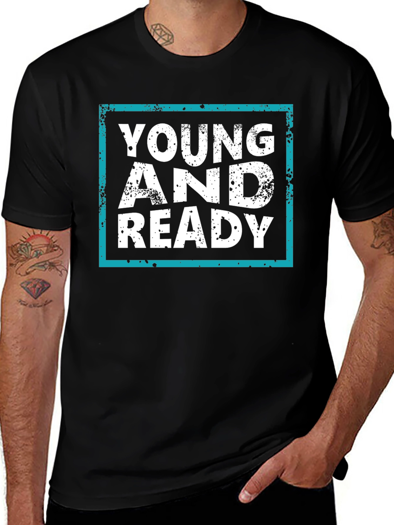 Variant 7 of Young and Ready Graphic Tee