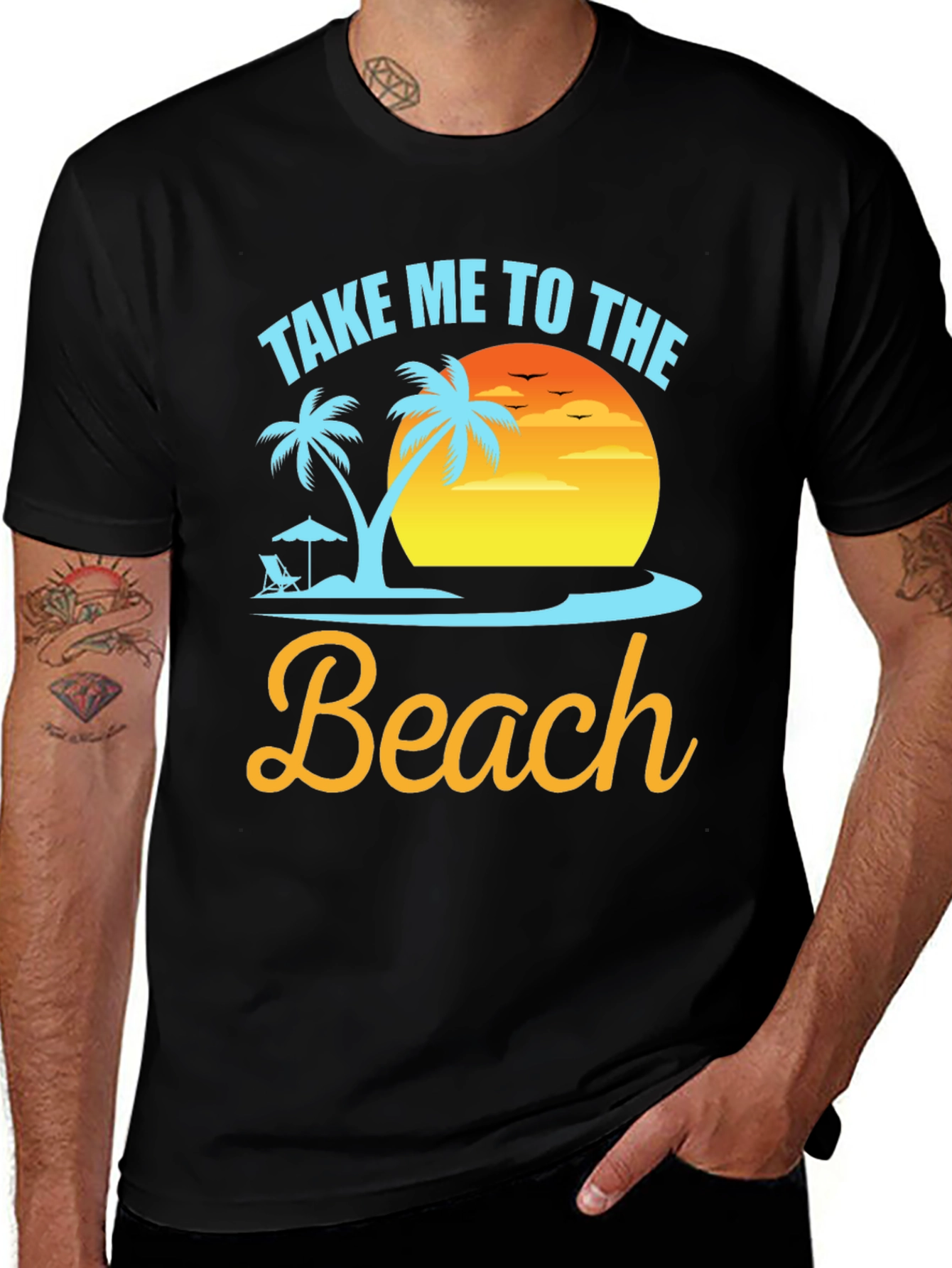 Variant 24 of Take Me To The Beach Graphic Tee