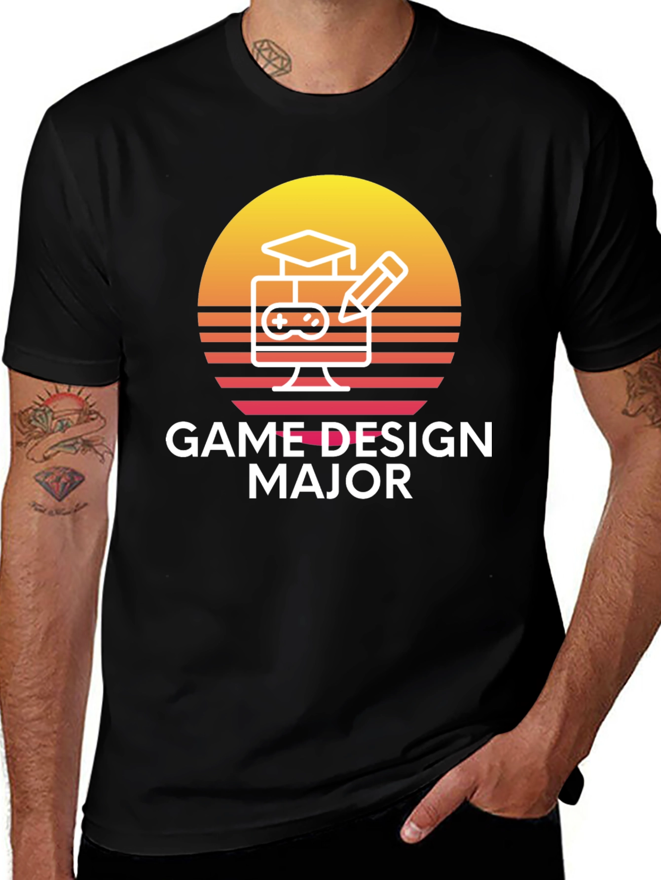Variant 23 of Game Design Major Graphic T-Shirt