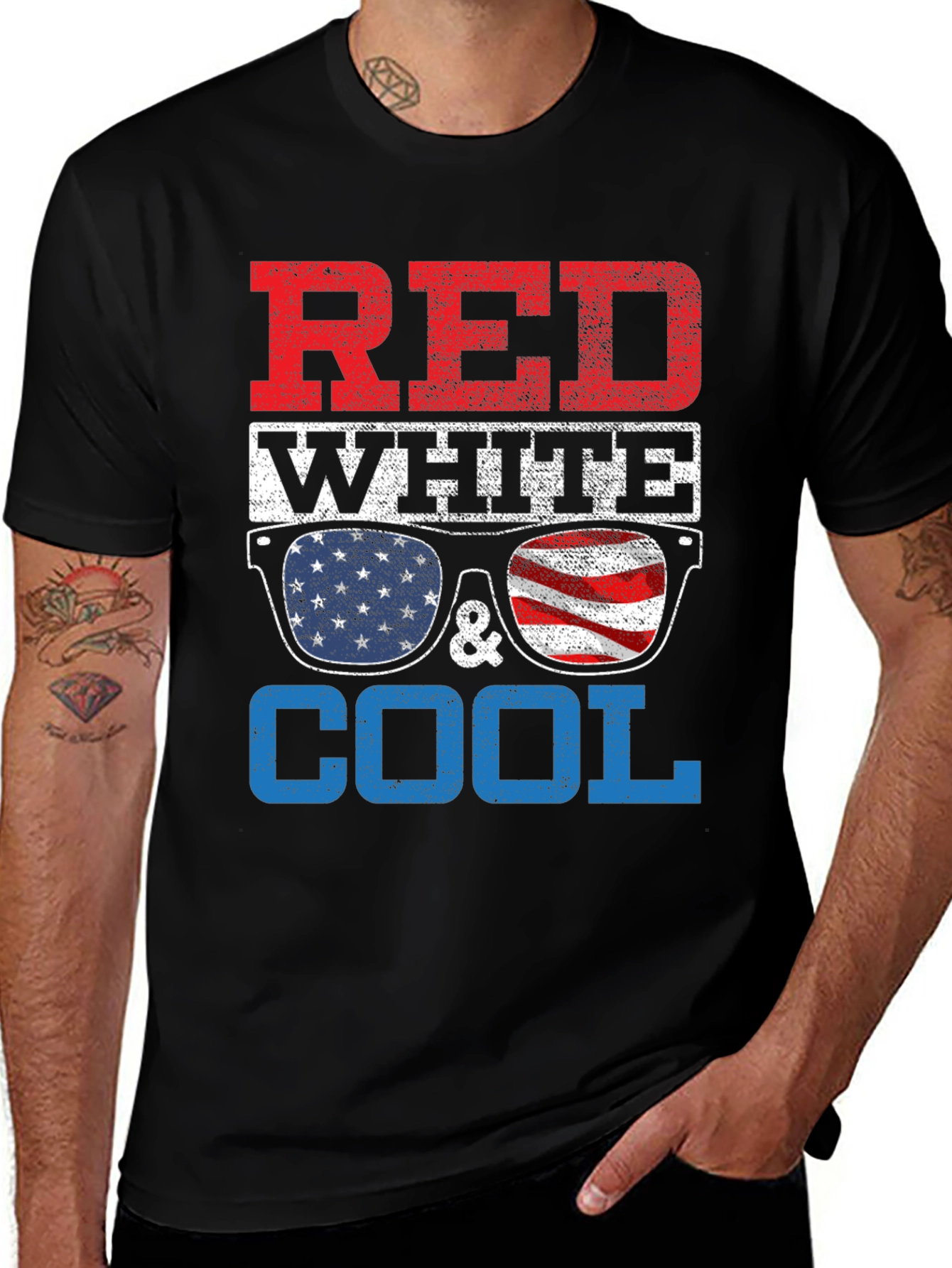 Variant 21 of Red, White & Cool Patriotic T-Shirt