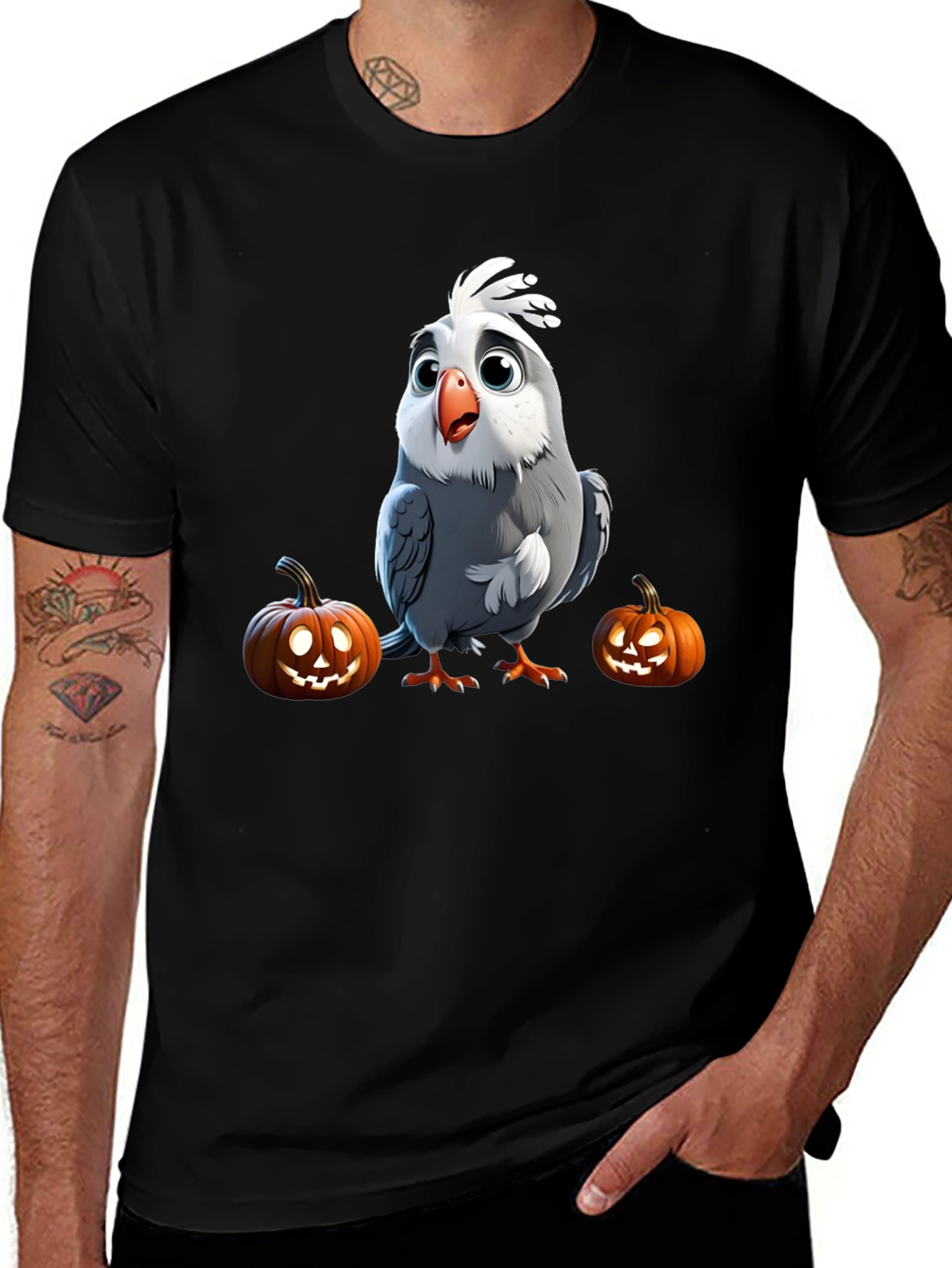Halloween Cockatiel T-Shirt