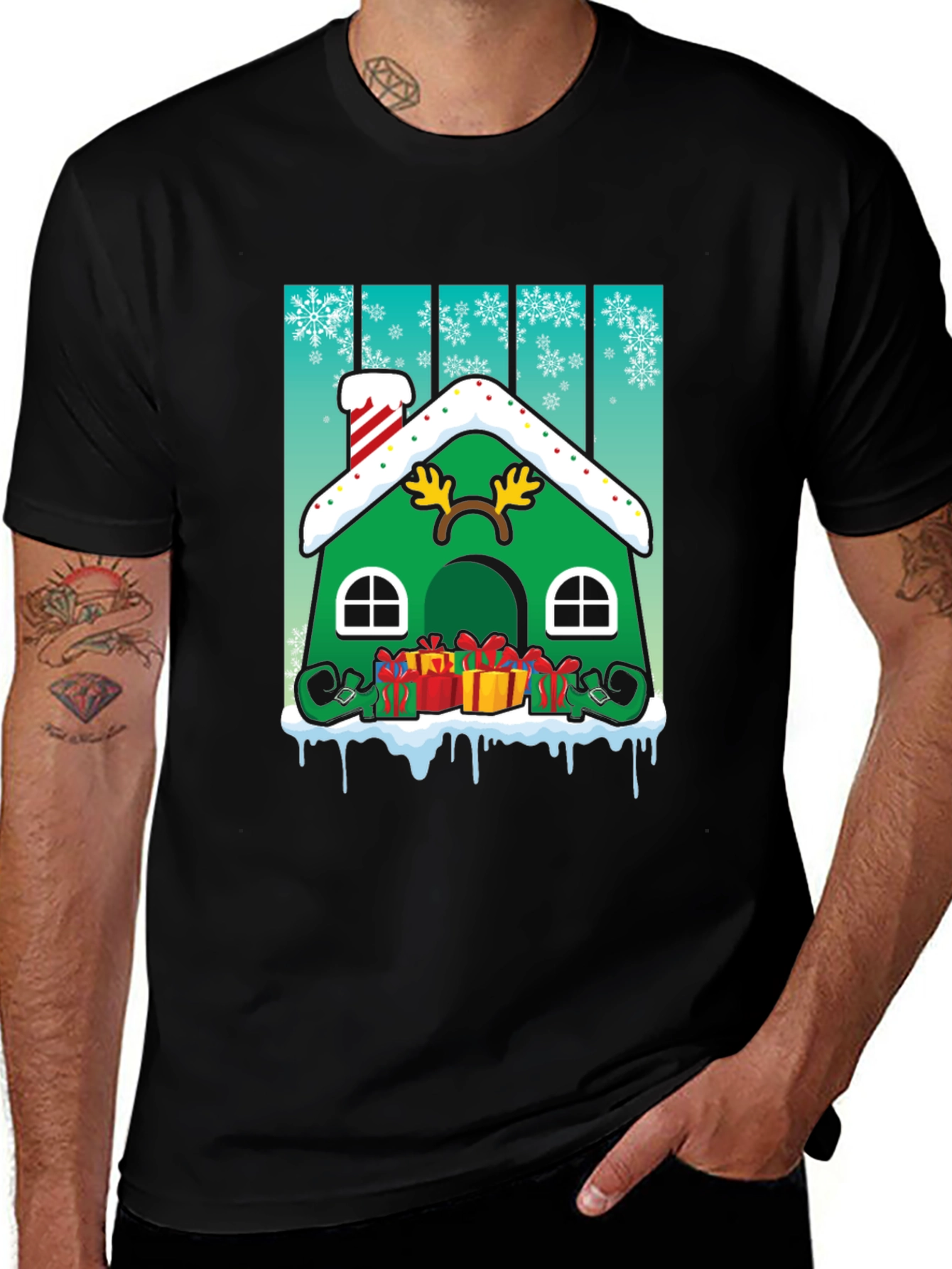 Variant 23 of Holiday House Graphic Tee
