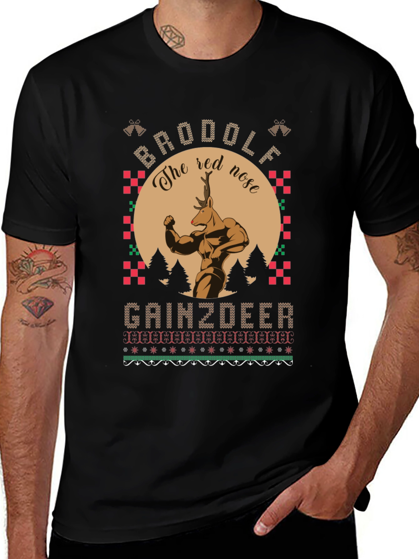 Broodolf the Red Nose Gainzdeer T-Shirt