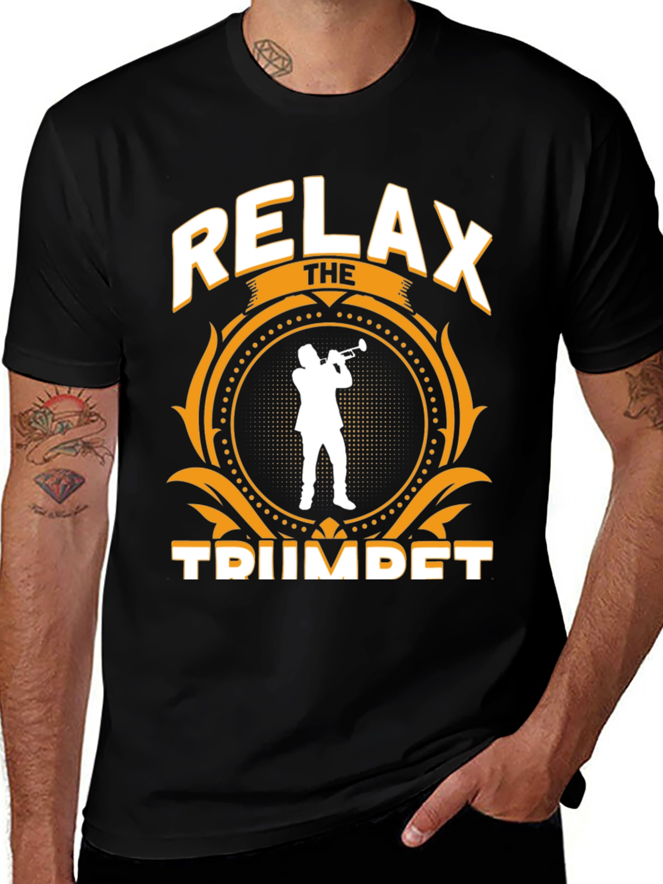 Variant 10 of Relax the Trumpet Player T-Shirt