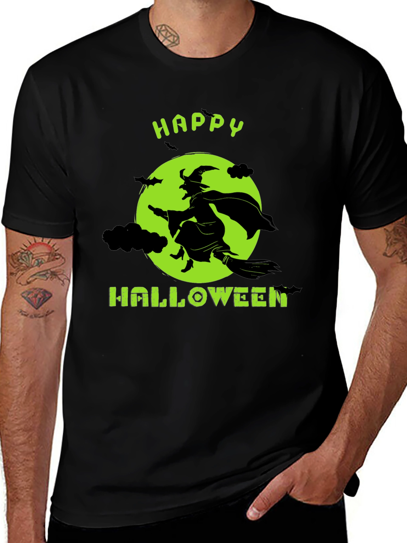 Variant 29 of Happy Halloween Witch T-Shirt