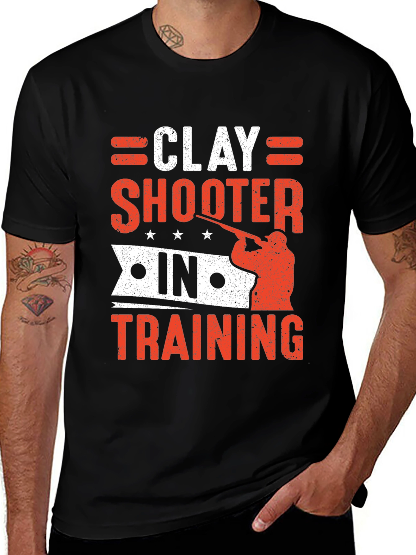 Variant 20 of Clay Shooter in Training Graphic Tee