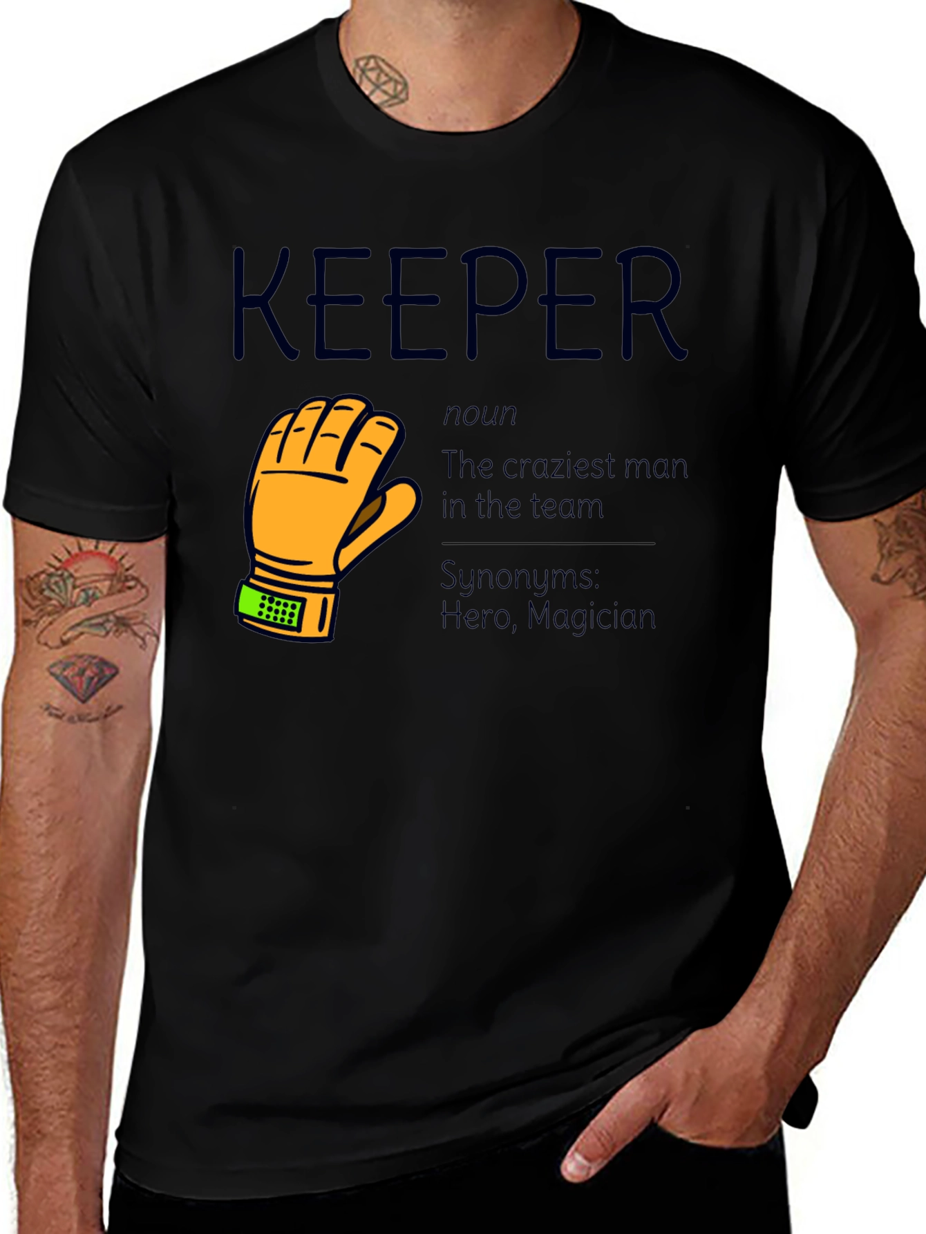 Variant 13 of Keeper T-Shirt - Goalie Gift