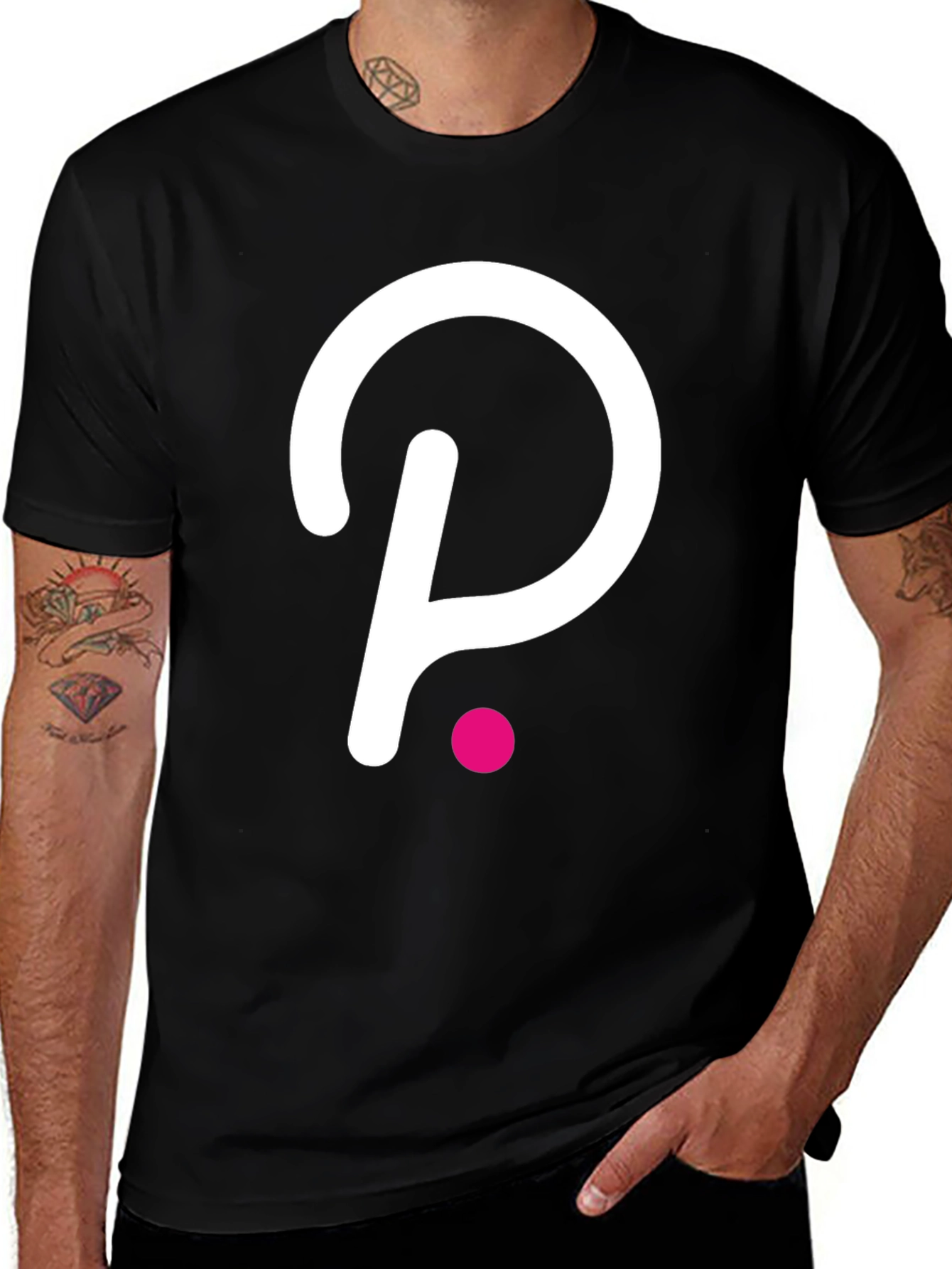 Polkadot Crypto Black T-Shirt