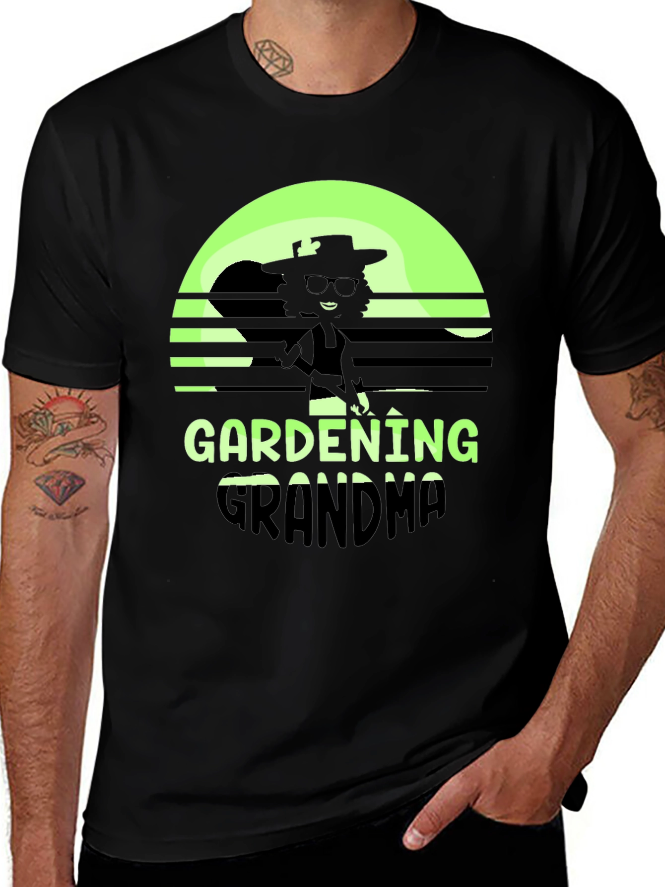 Variant 29 of Gardening Grandma T-Shirt - Retro Style