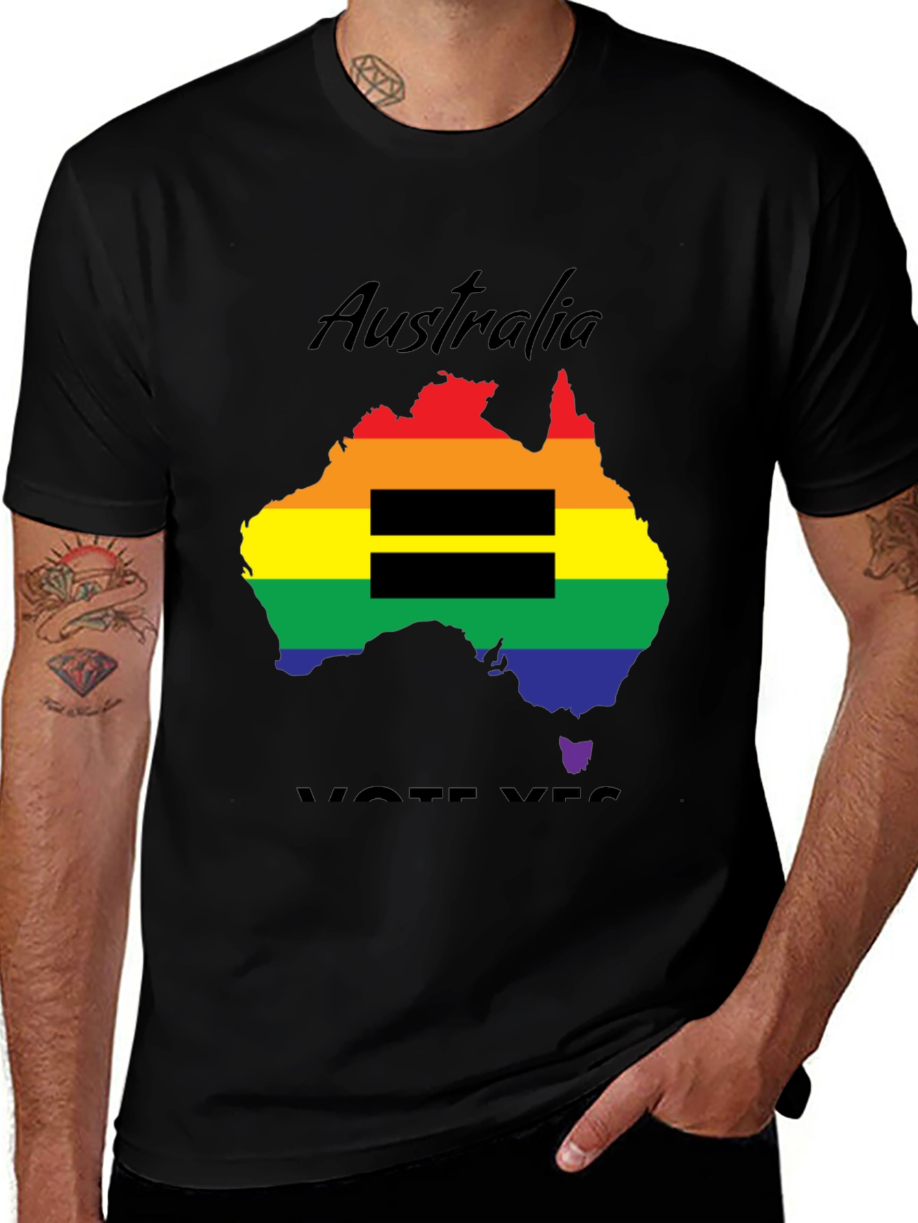Australia Vote Yes Equality T-Shirt LGBT Pride