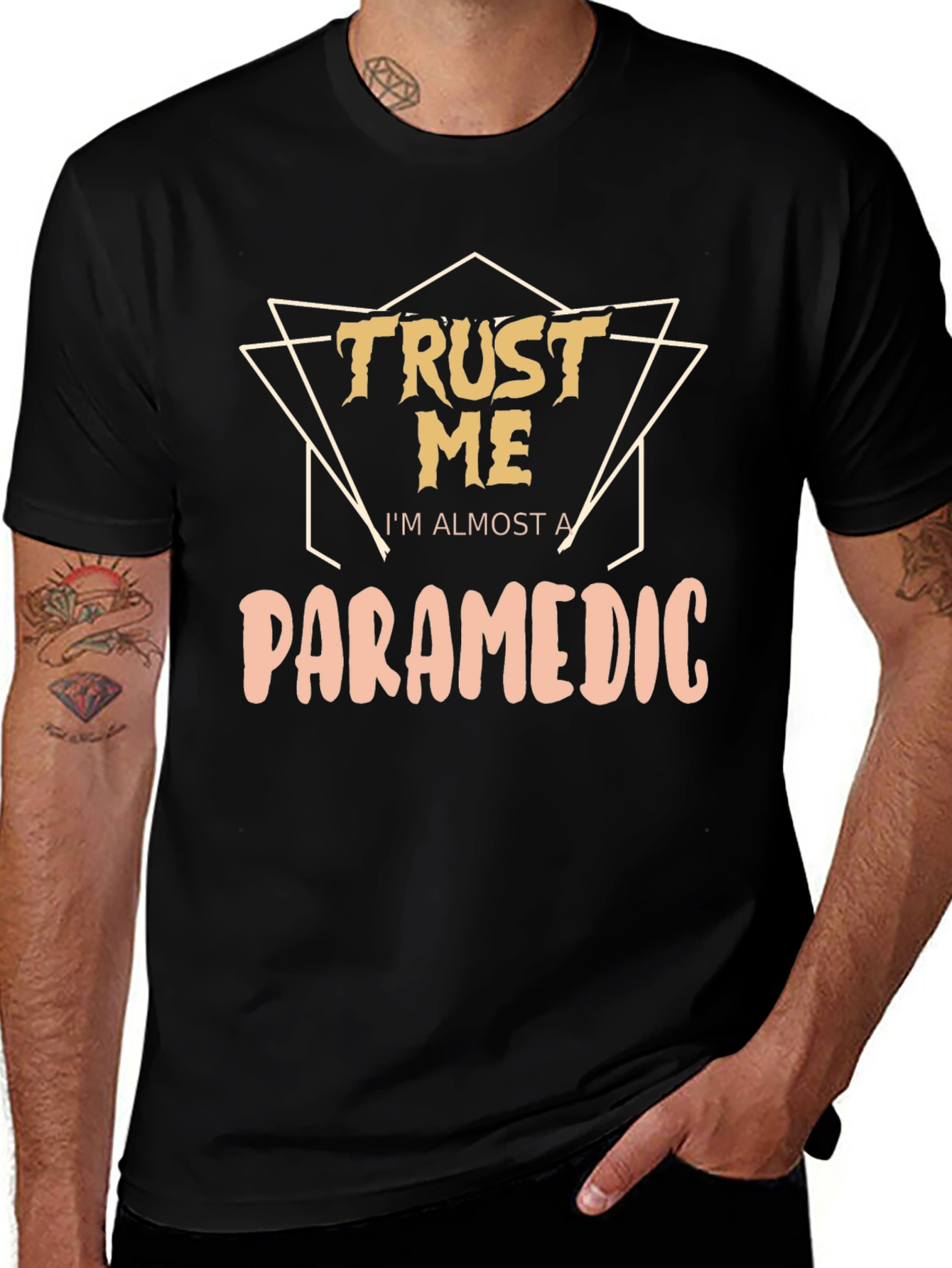 Variant 8 of Trust Me I'm Almost A Paramedic Graphic T-Shirt