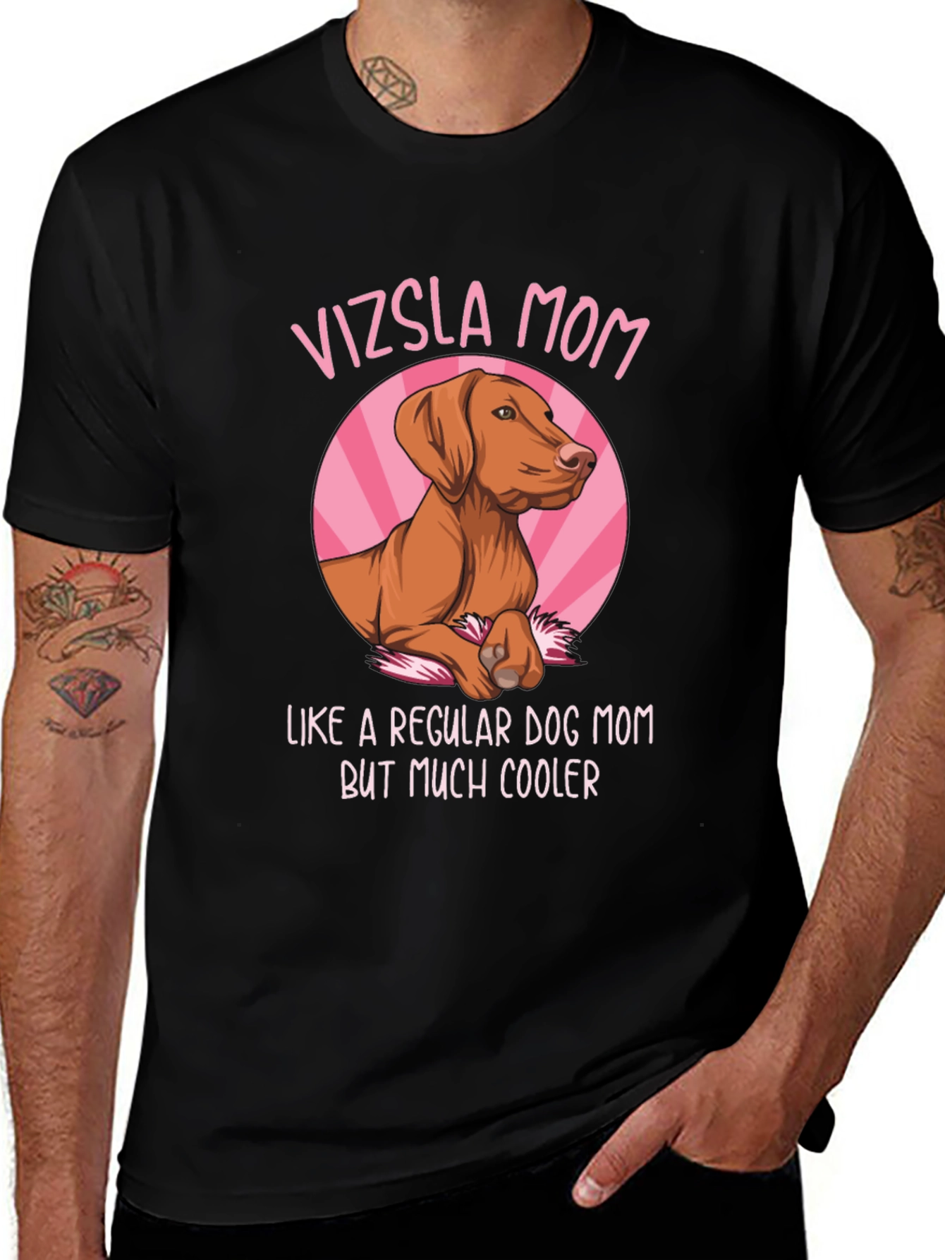 Vizsla Mom T-Shirt - Dog Lover Apparel