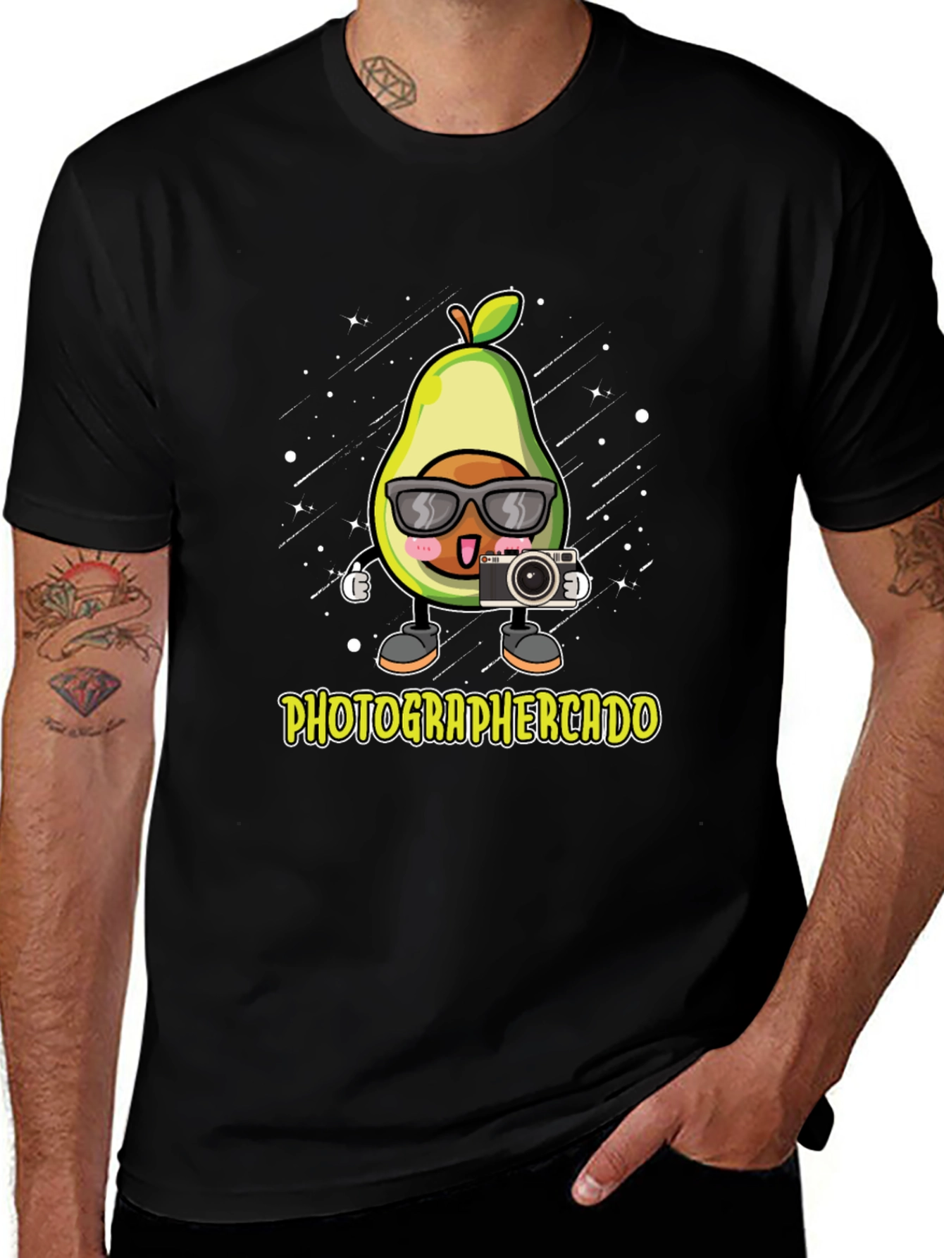 Variant 23 of Photographer Avocado Graphic Tee