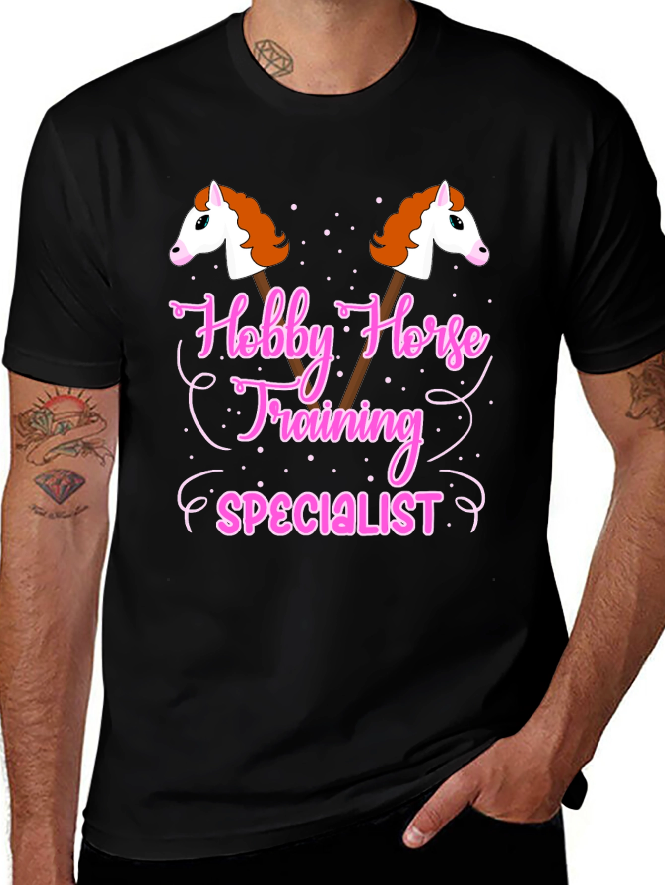 Variant 12 of Hobby Horse Training Specialist T-Shirt