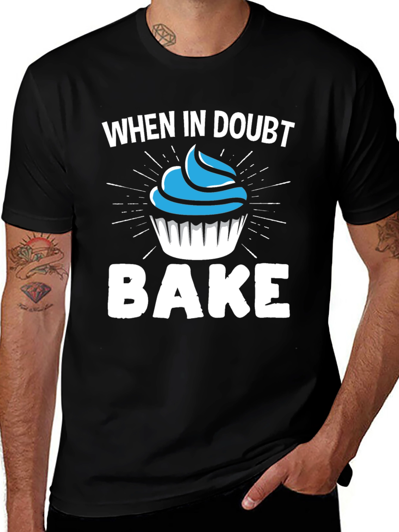 Variant 9 of When in Doubt Bake T-Shirt