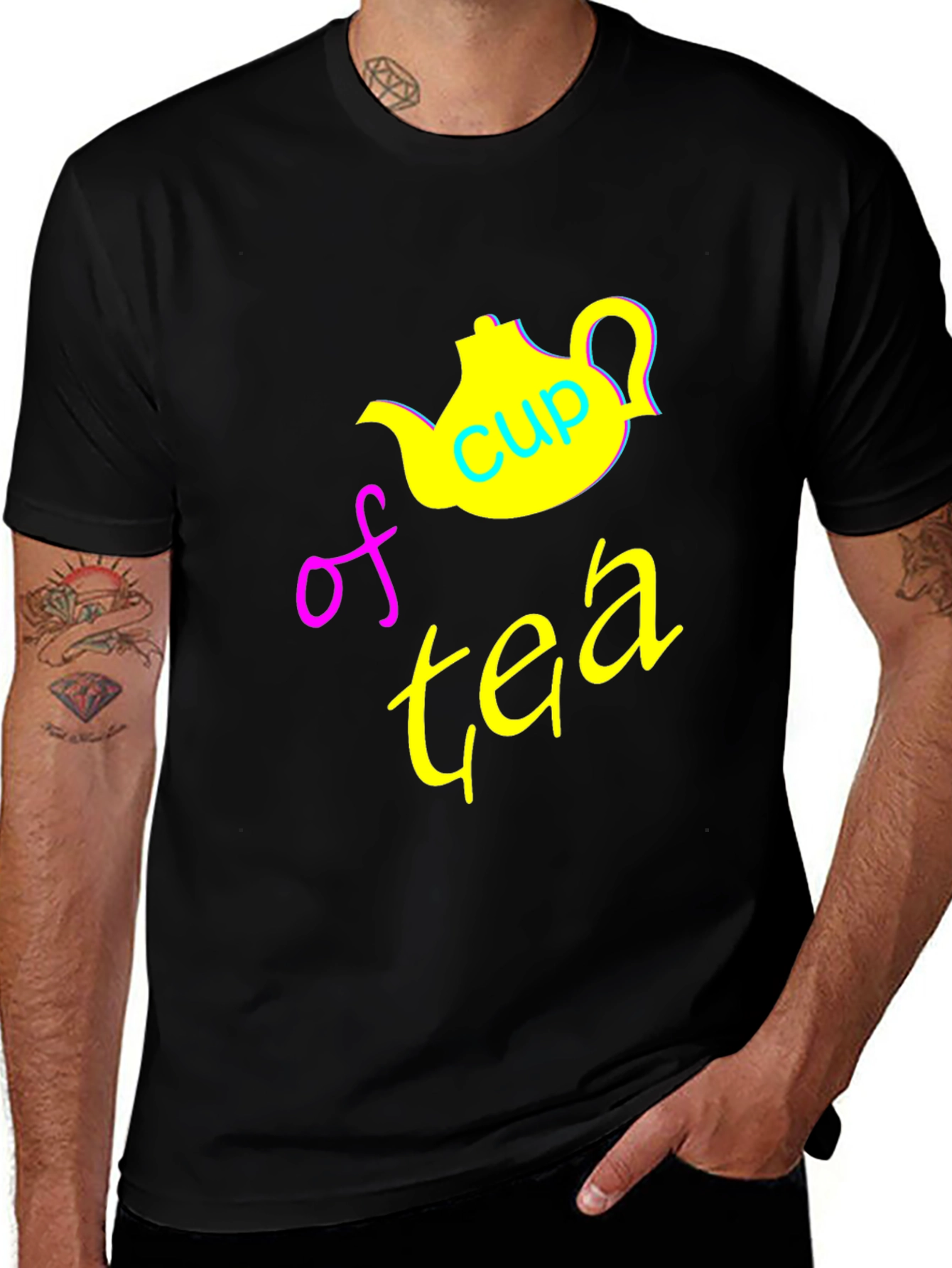 Variant 6 of Cup of Tea Graphic T-Shirt