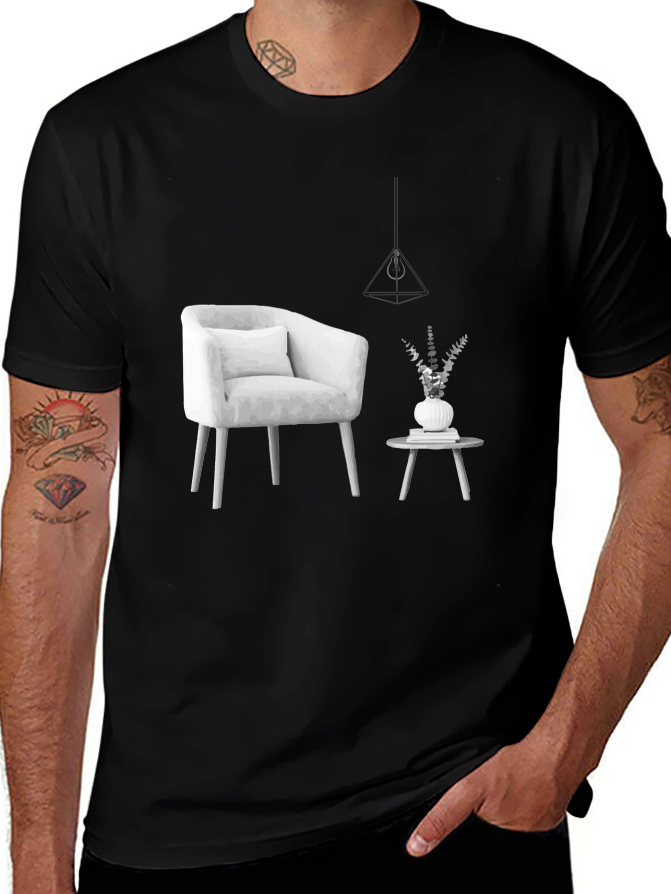Variant 27 of Minimalist Home Decor T-Shirt