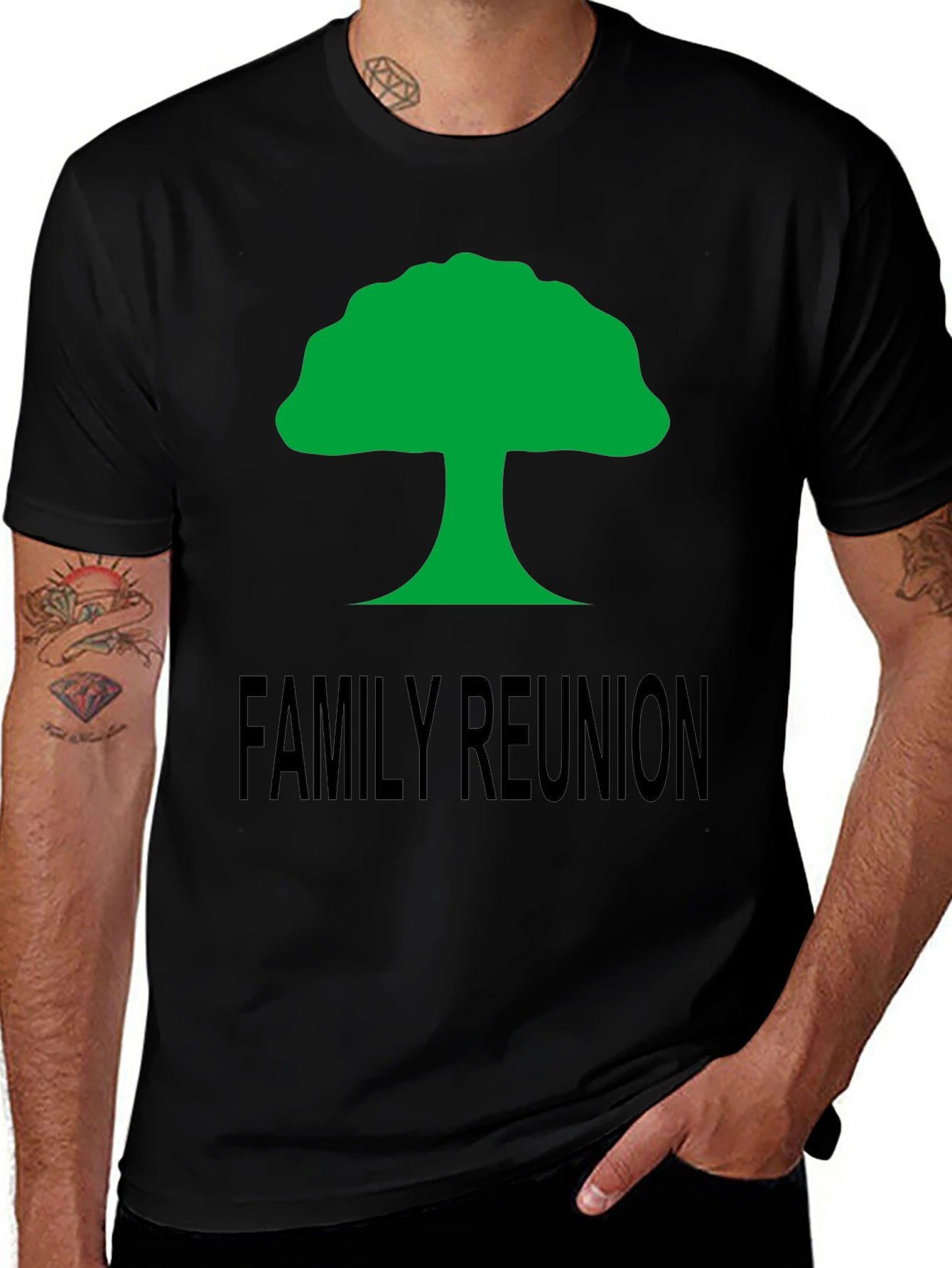 Variant 14 of Family Reunion Tree Graphic T-Shirt
