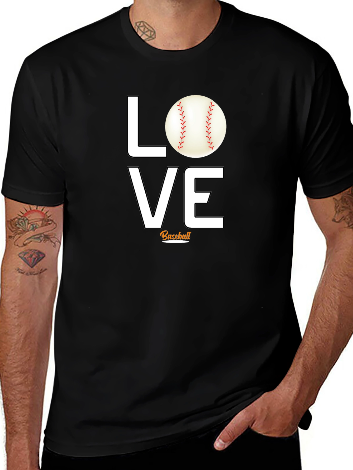 Variant 20 of Baseball LOVE T-Shirt