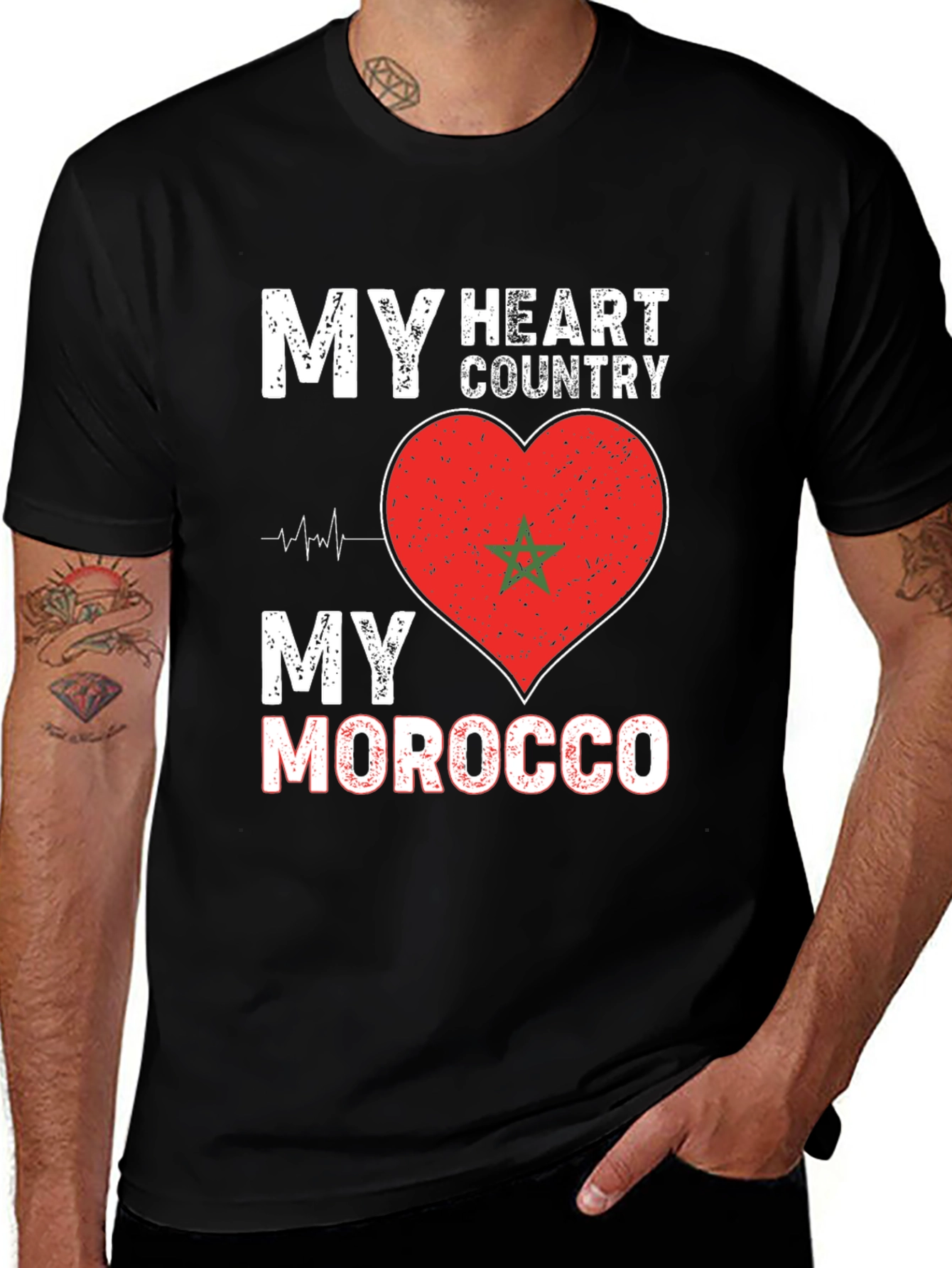 My Heart Country Morocco Graphic Tee
