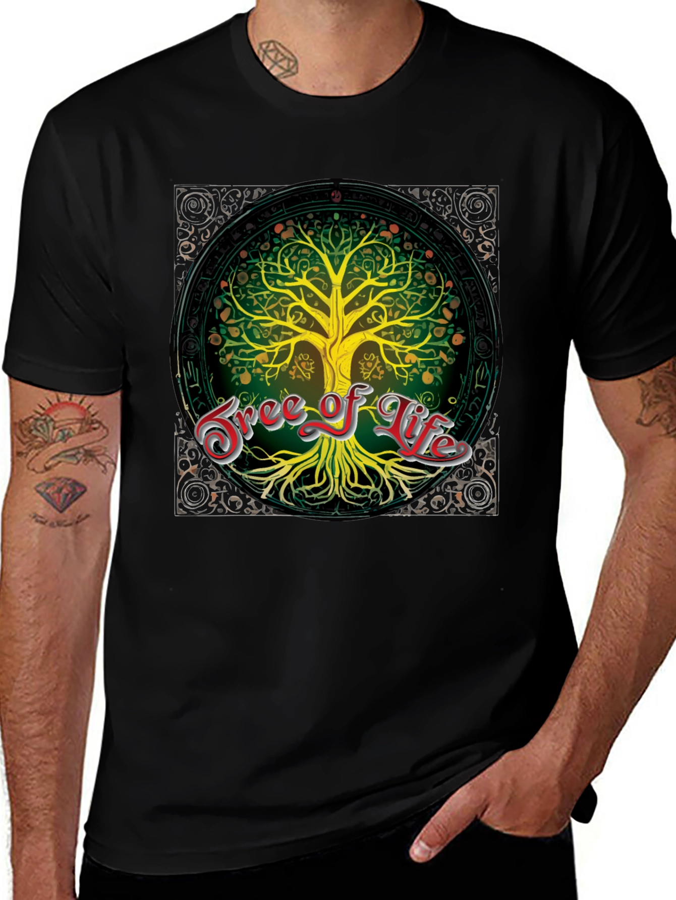 Tree of Life Graphic Tee - Premium Cotton Comfort