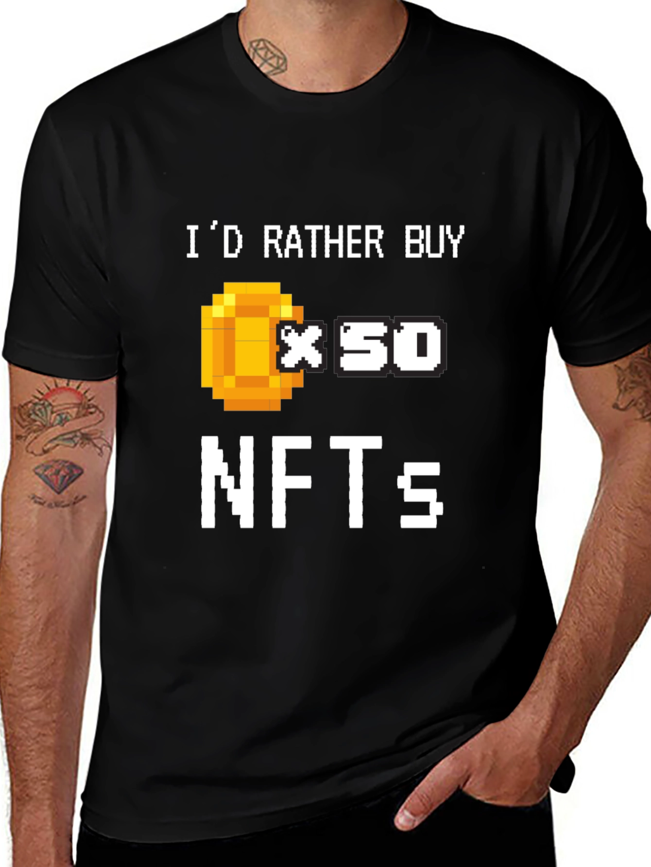 I'd Rather Buy x50 NFTs T-Shirt