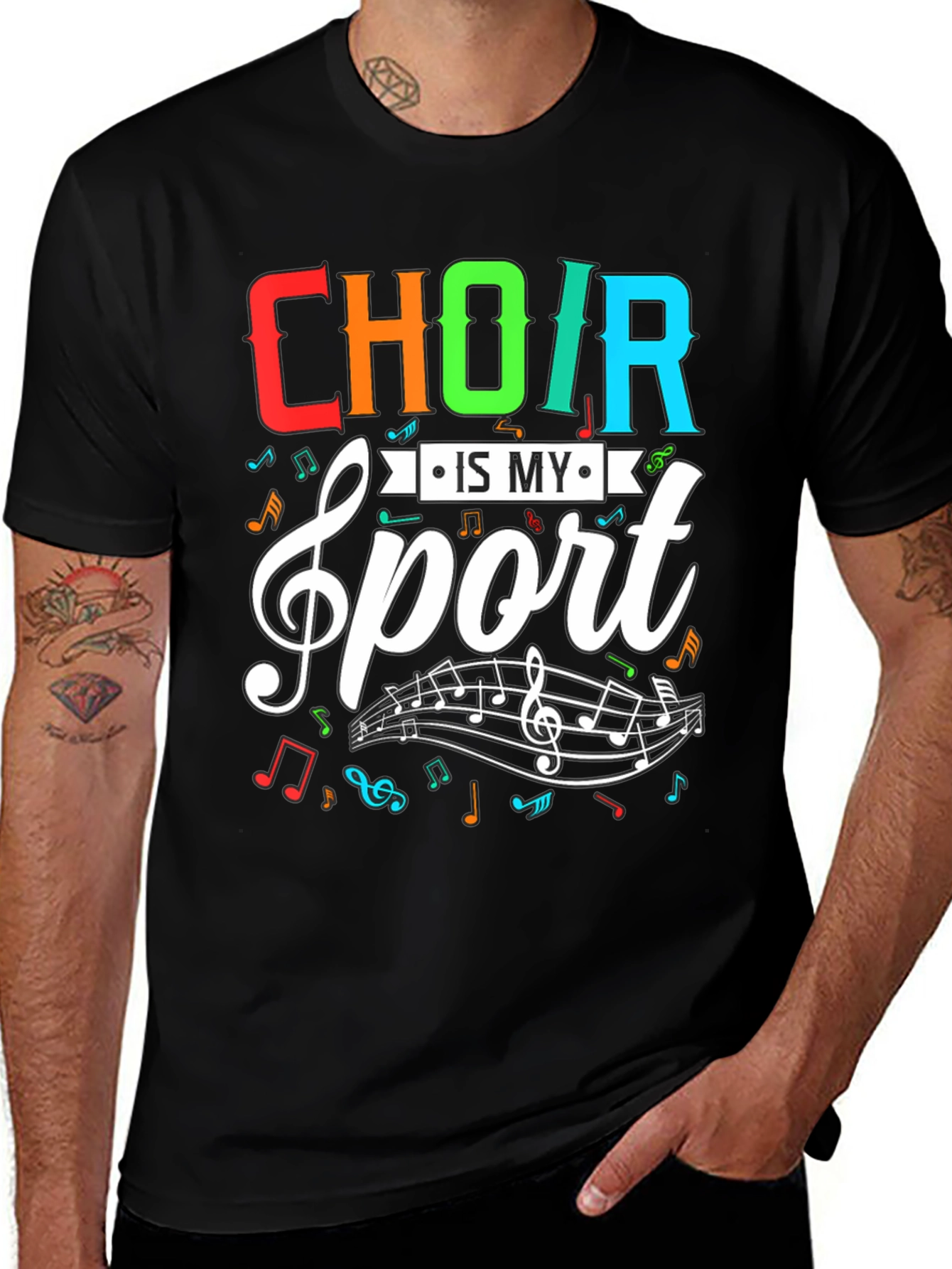 Variant 9 of Choir is My Sport T-Shirt - Music Lover Tee