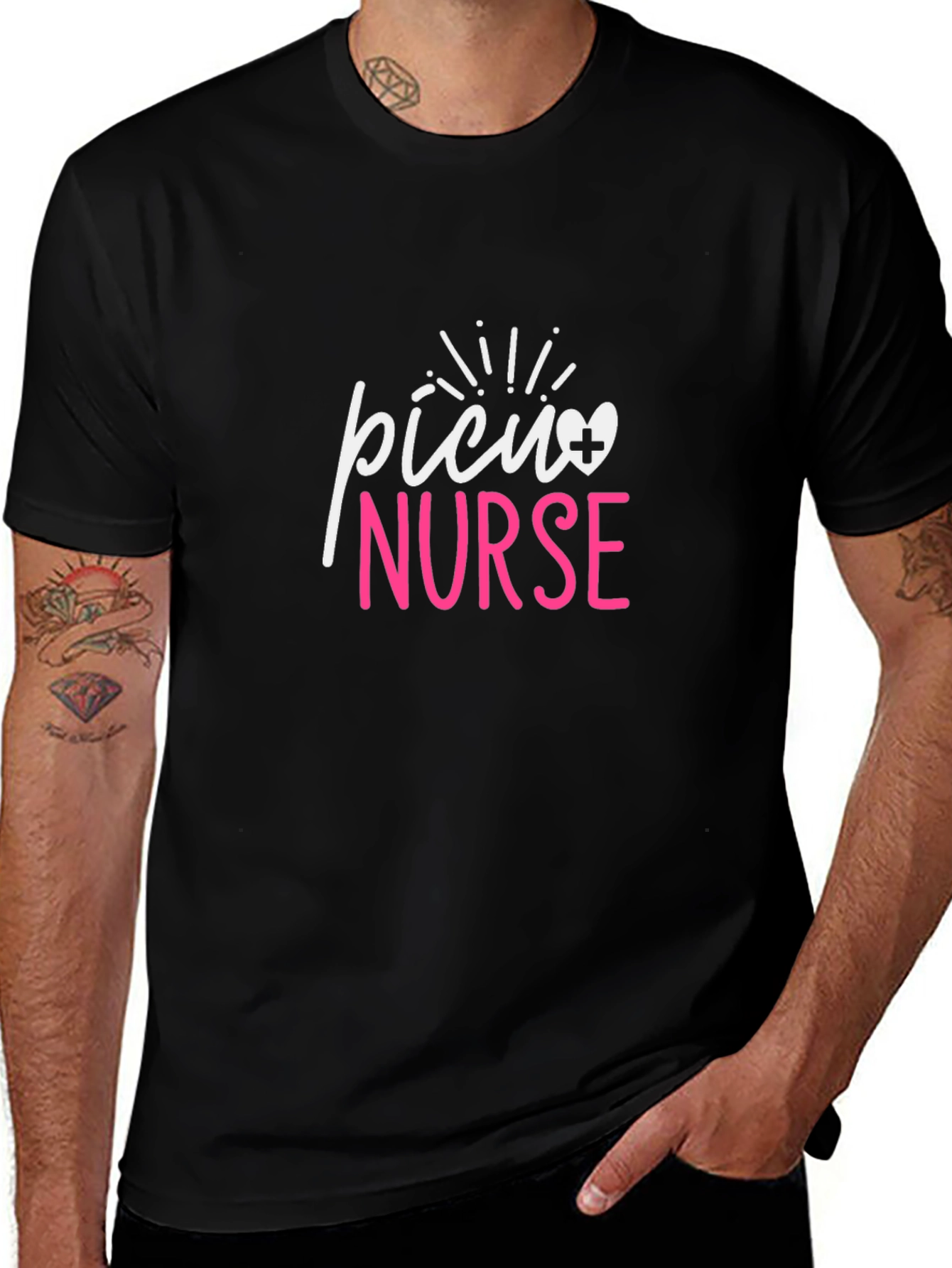 PICU Nurse Graphic T-Shirt - Unisex