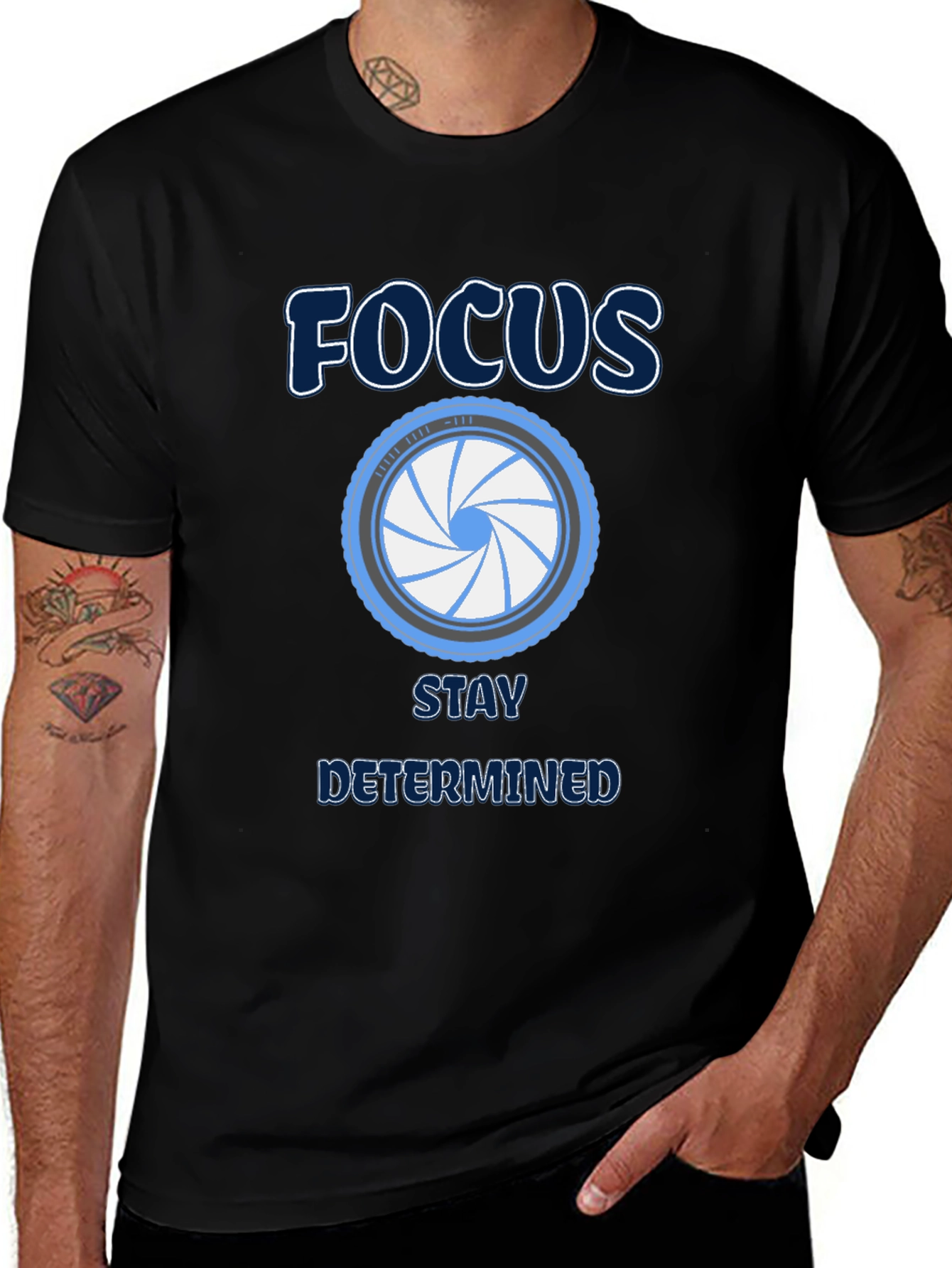 Variant 24 of Focus Stay Determined T-Shirt