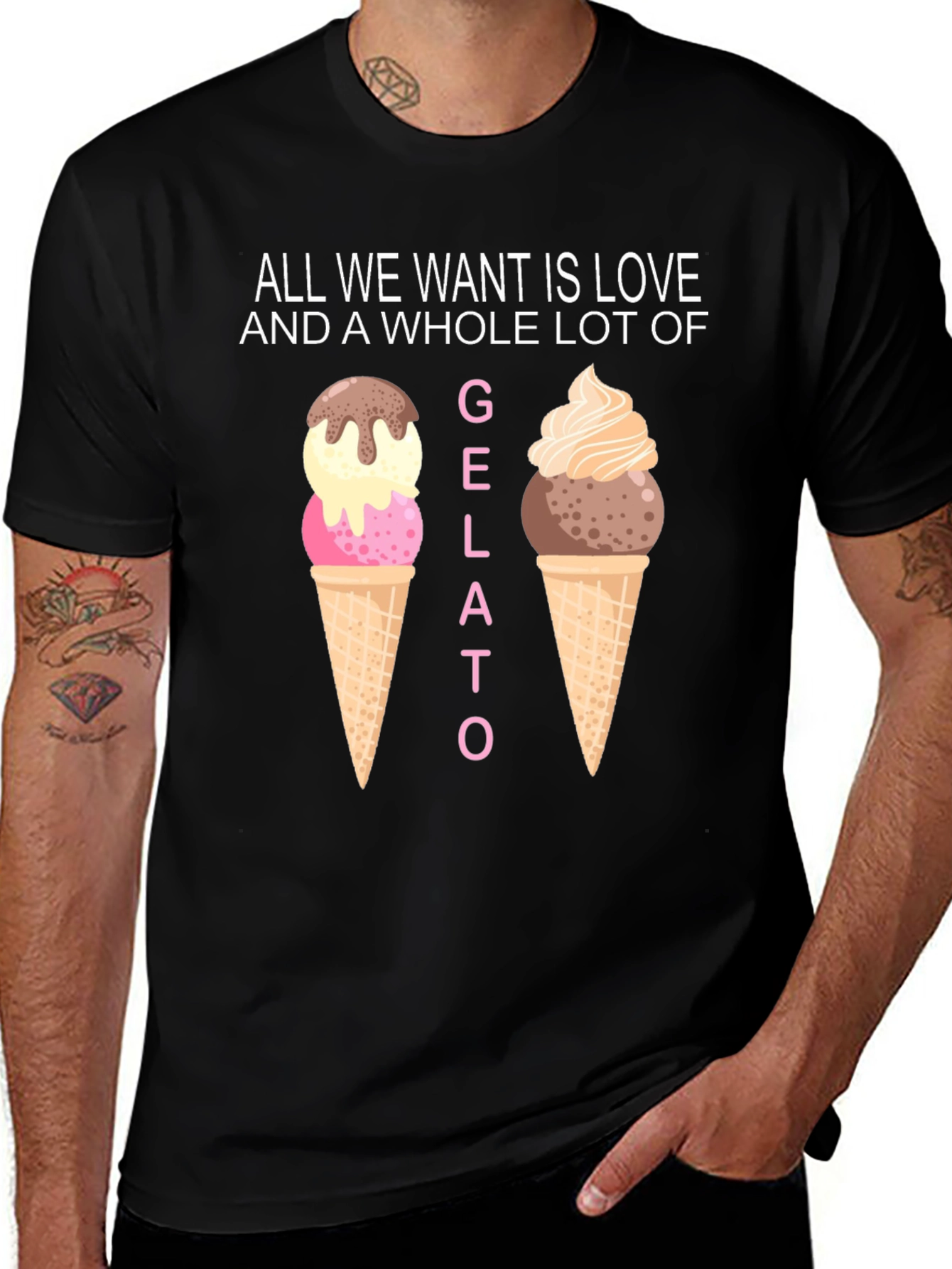 Variant 20 of Gelato Lover's T-Shirt